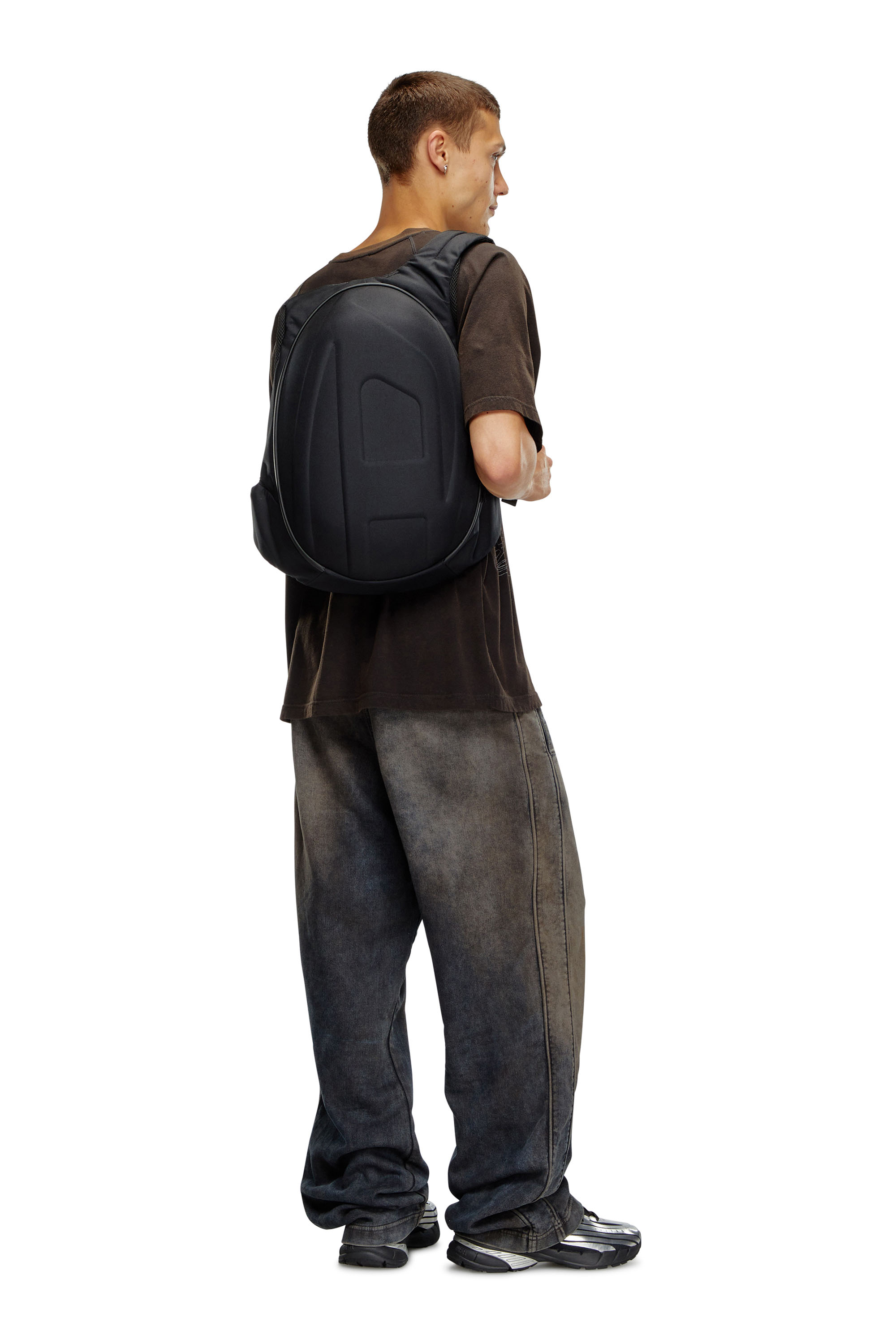 Diesel - 1DR-POD BACKPACK, Man's 1DR-Pod Backpack - Hard shell backpack in Black - 1