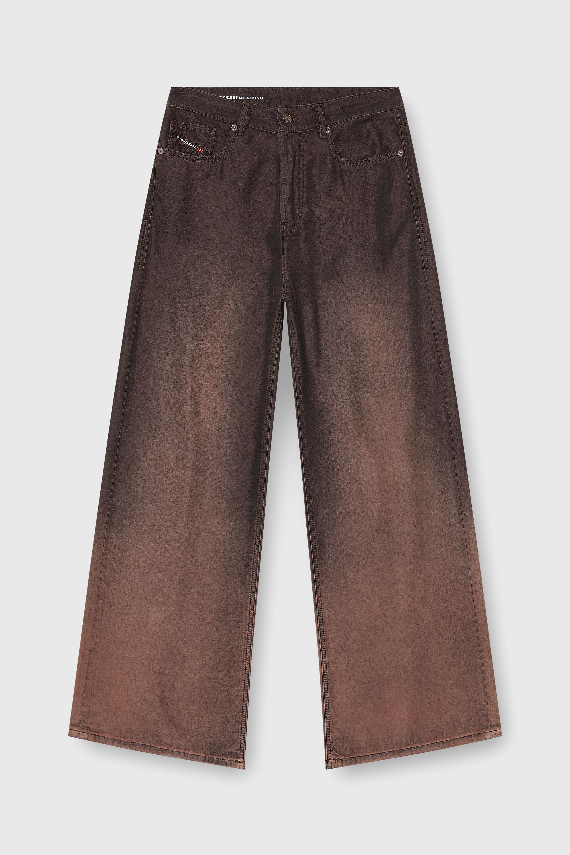 Diesel - Woman's Relaxed Jeans 1996 D-Sire 068YF, Brown - 2