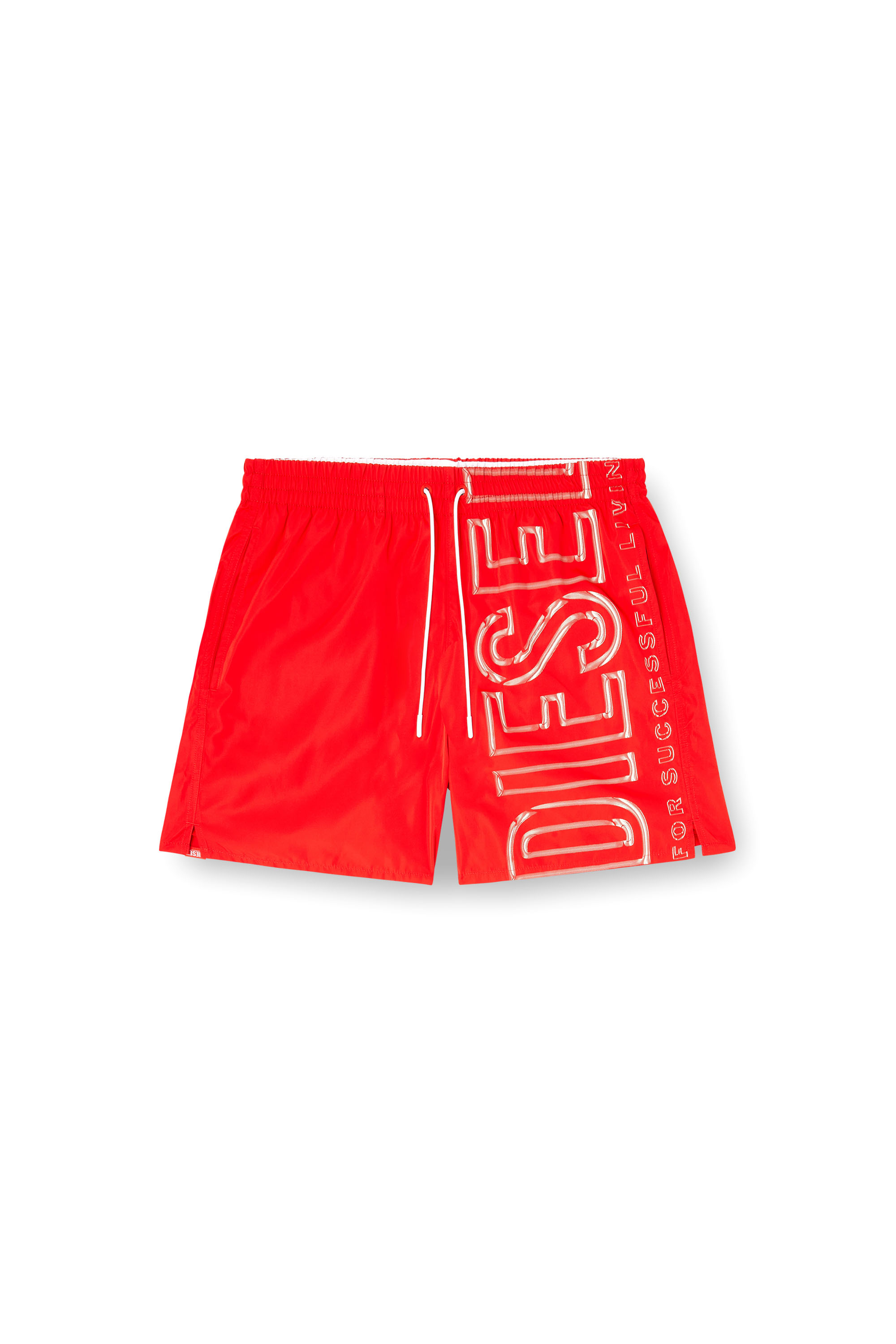 Diesel - SOCCER-41-D-CORE, Man's Swim shorts with oversized logo print in null - 4