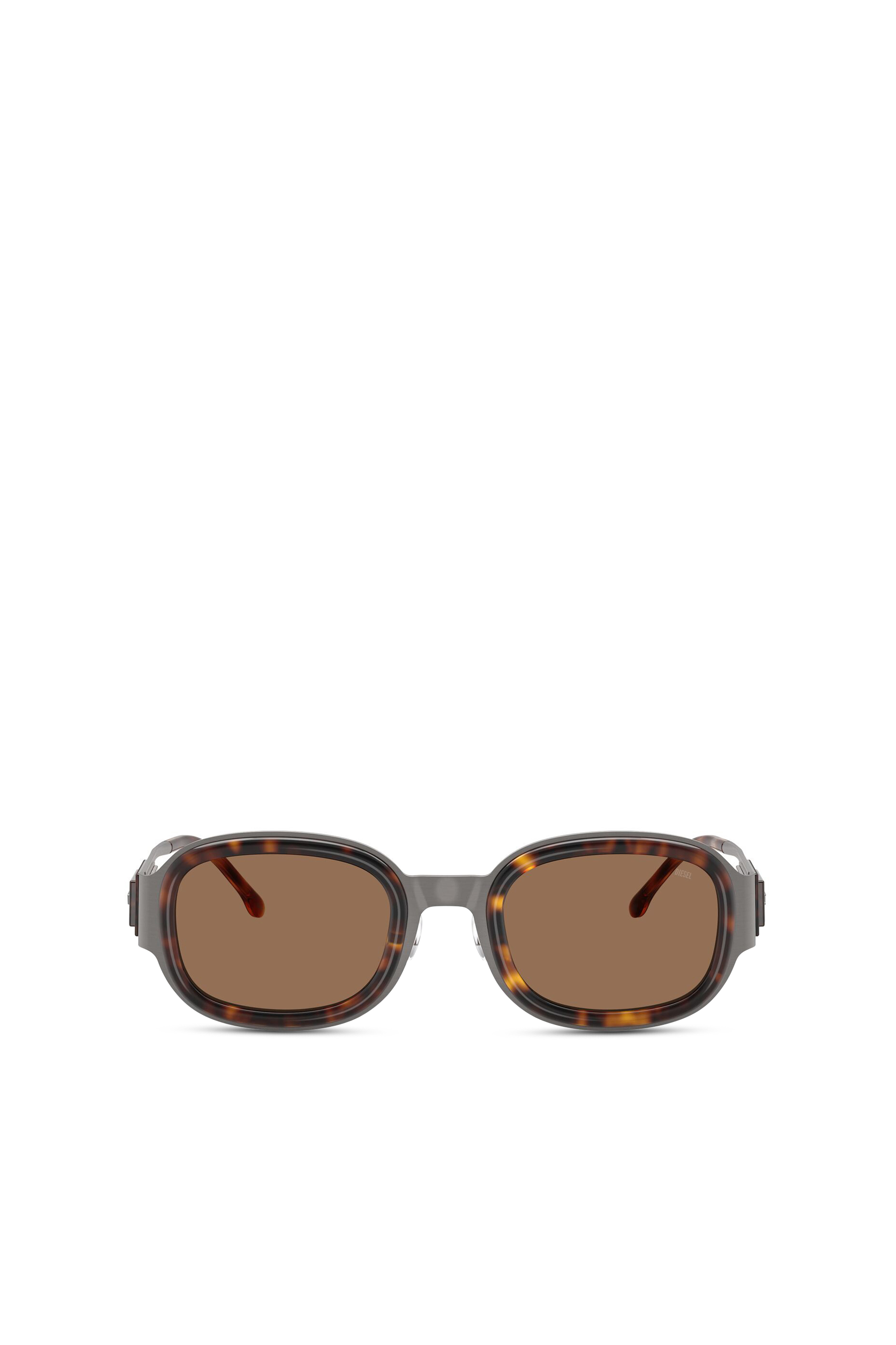 Diesel - 0DL1020, Unisex's Square sunglasses in Brown - 1