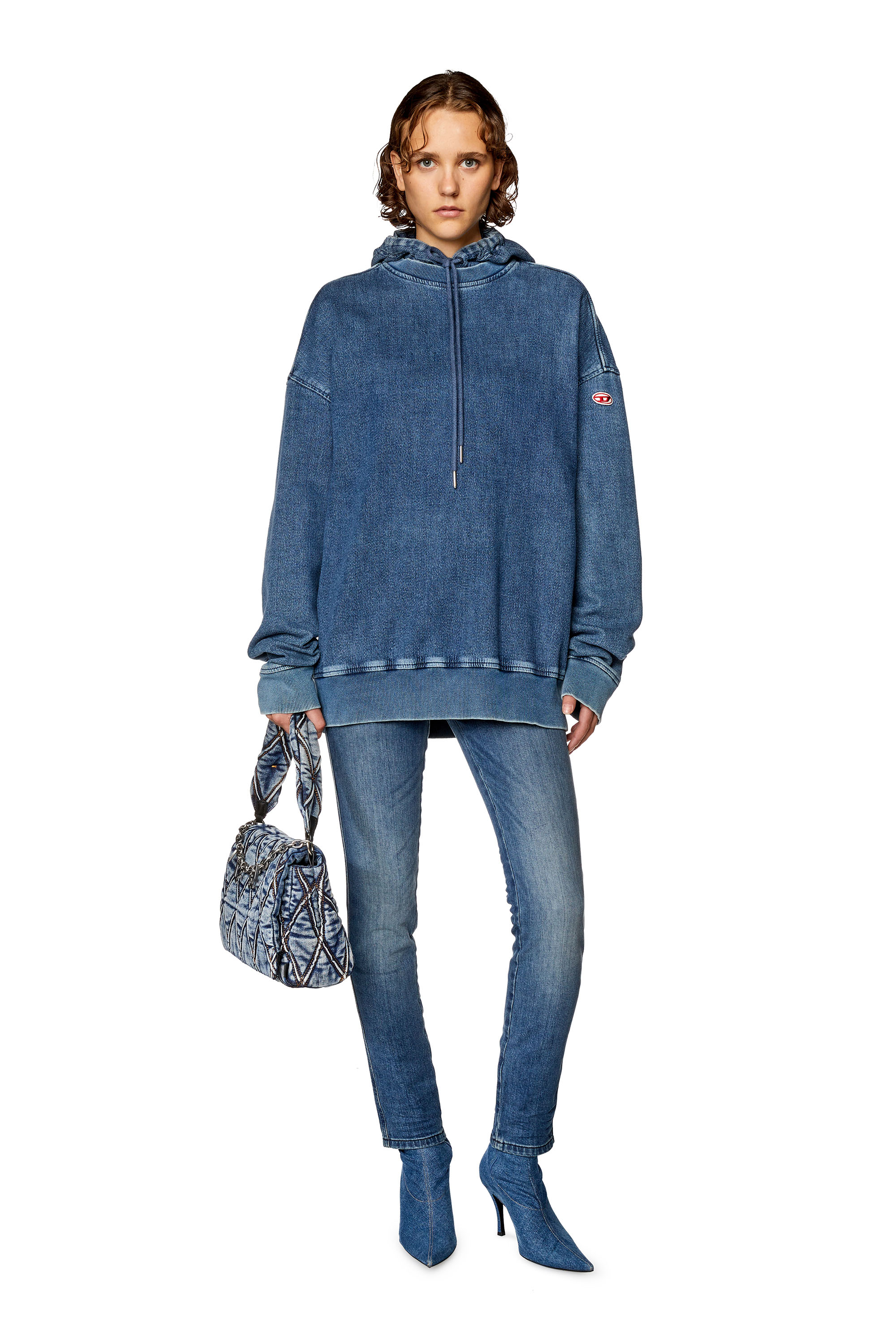 Diesel - Skinny Jeans 2015 Babhila 0LICM, Medium blue - Image 4