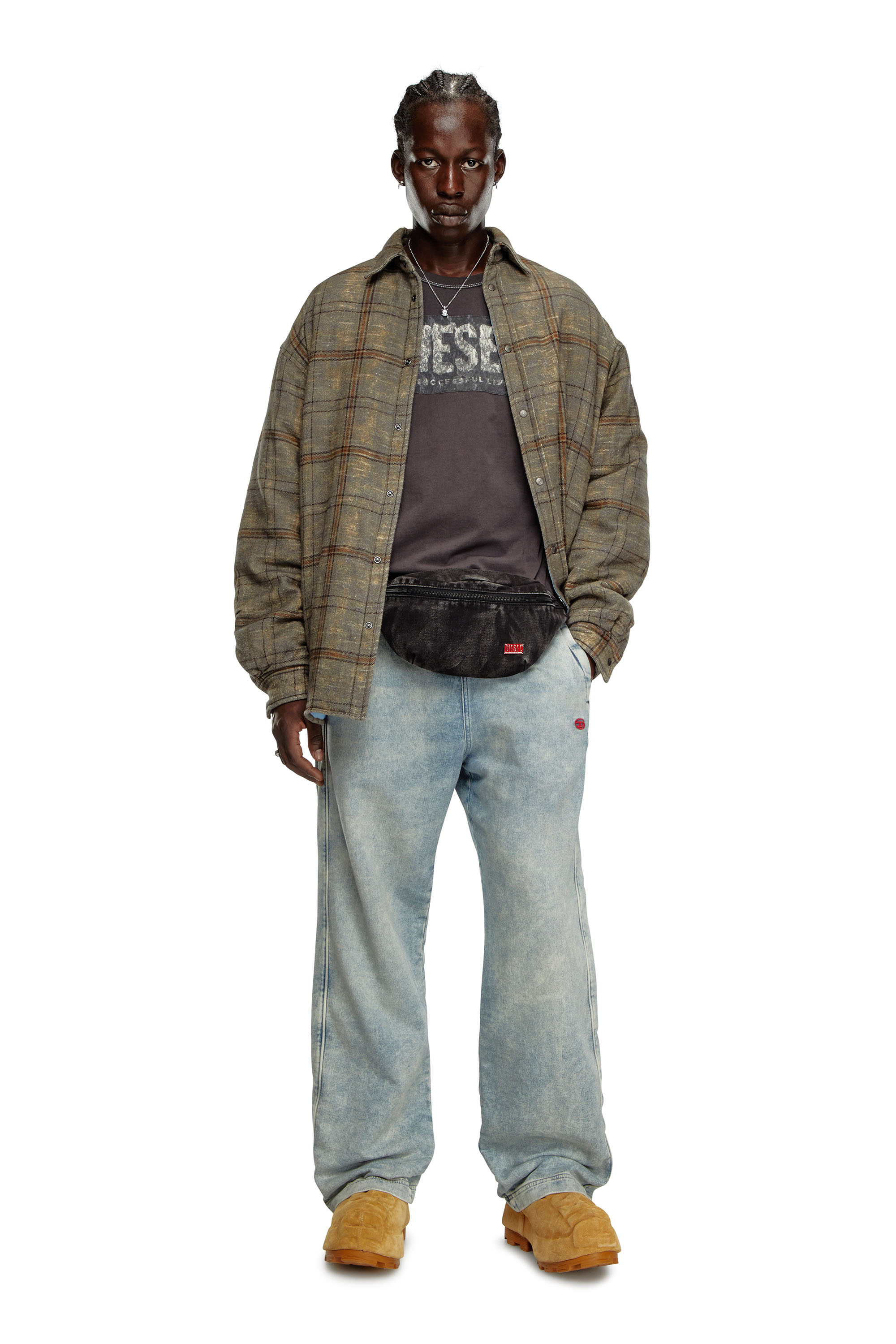 Diesel - T-ADJUST-Q1, Grey - Image 2