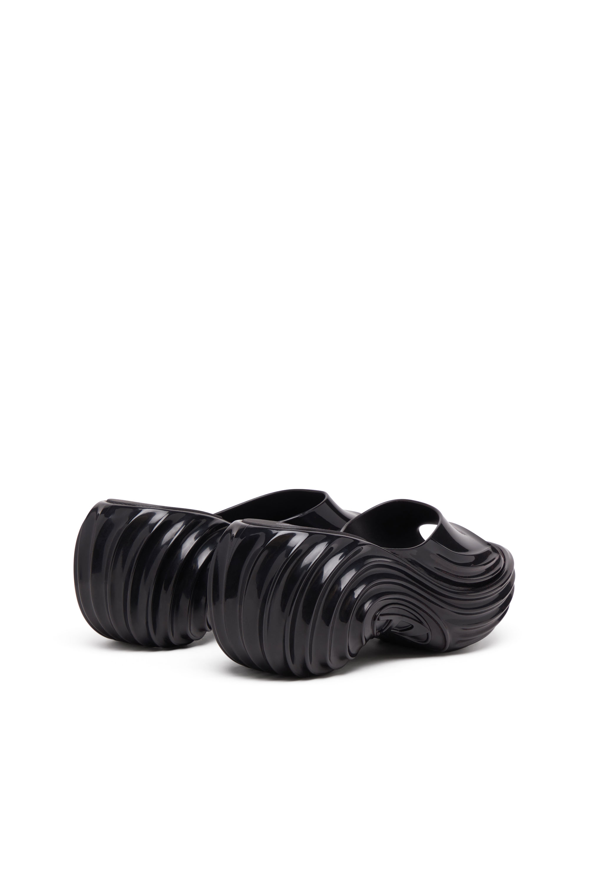 Diesel - MELISSA QUANTUM PLATFORM, Woman's Platform mule in Melflex® in Black - 4