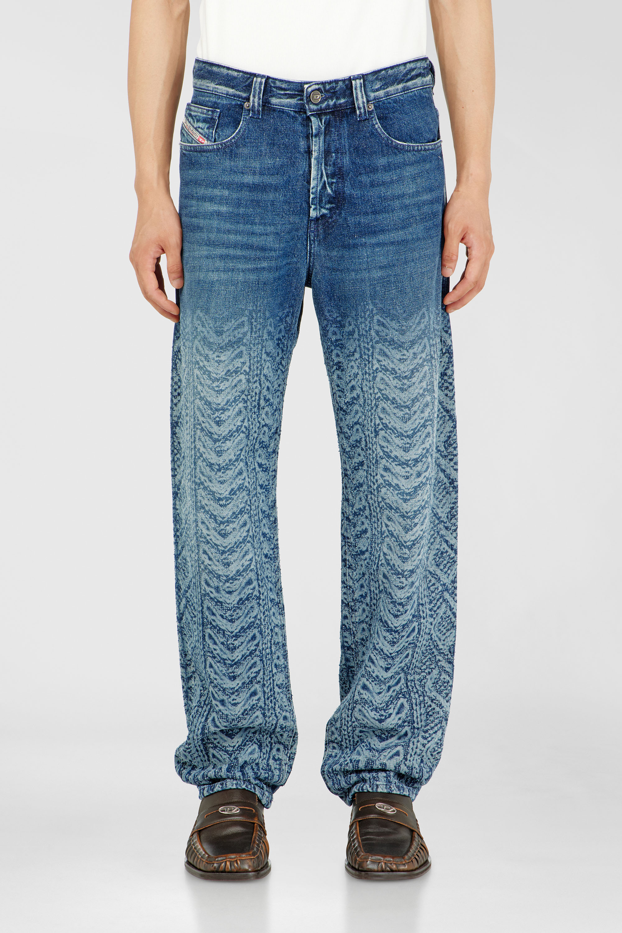 Diesel - Man's Regular Jeans 2024 D-Macs 007EV, Dark Blue - 4