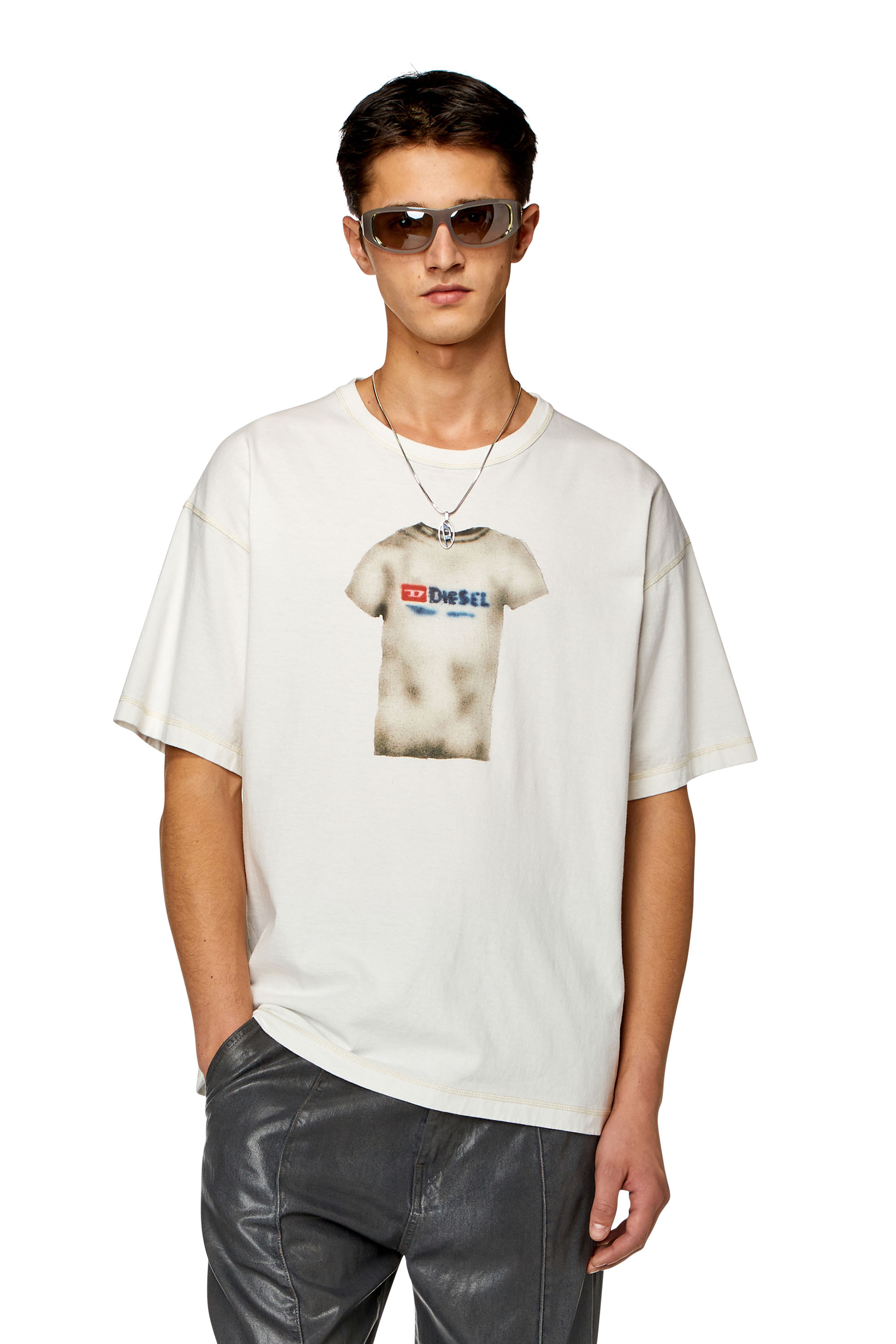 Diesel - T-BOXT-N12, White - Image 1