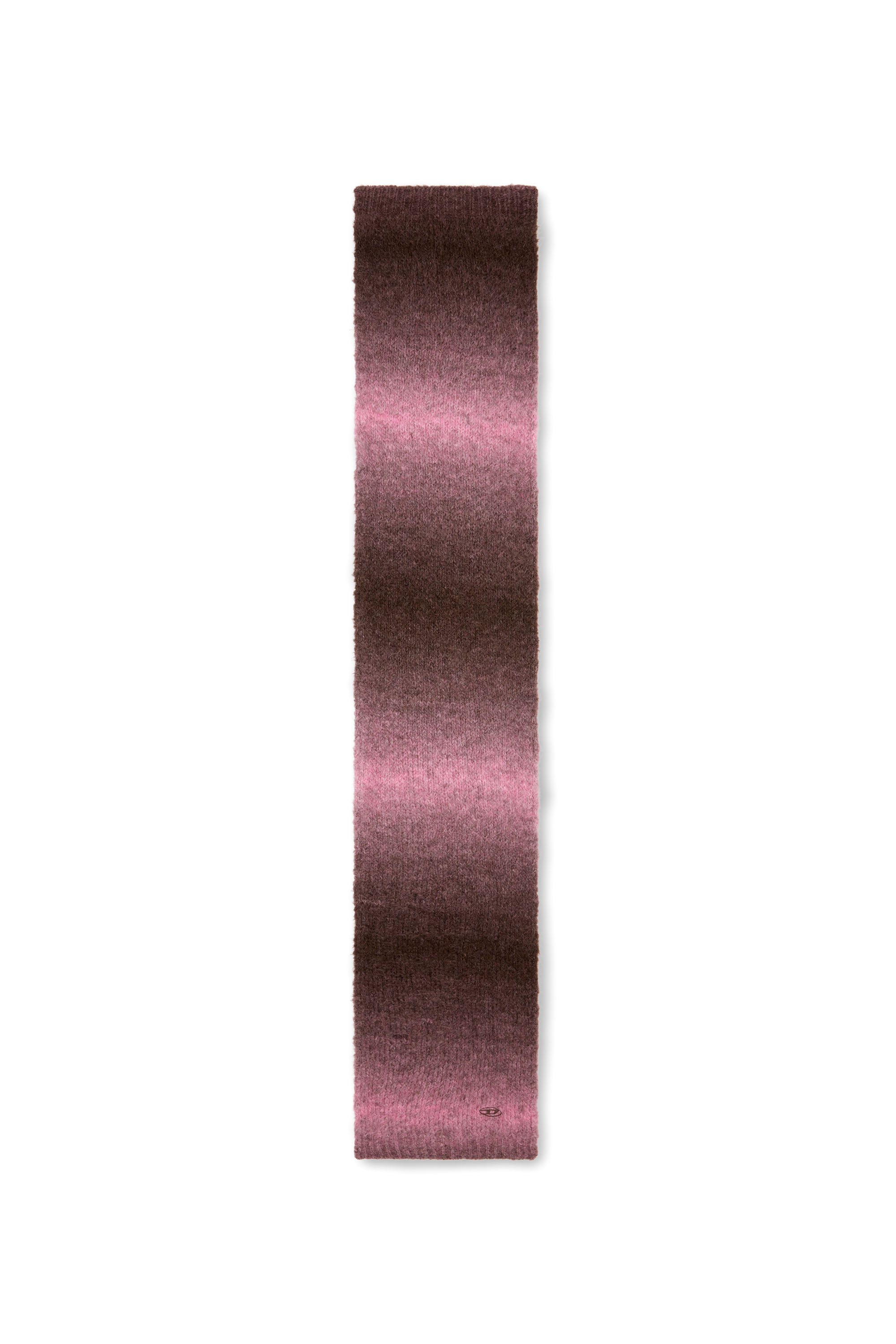 Diesel - K-PELLINO, Unisex Dégradé scarf in alpaca blend in Violet - Image 2