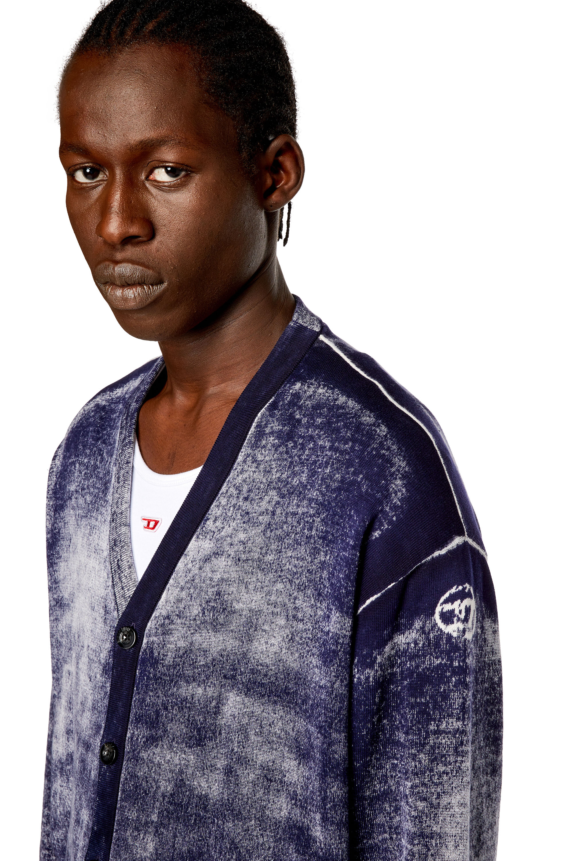 Diesel - K-LARENCE-CARDIGAN-B, Dark Blue - Image 5