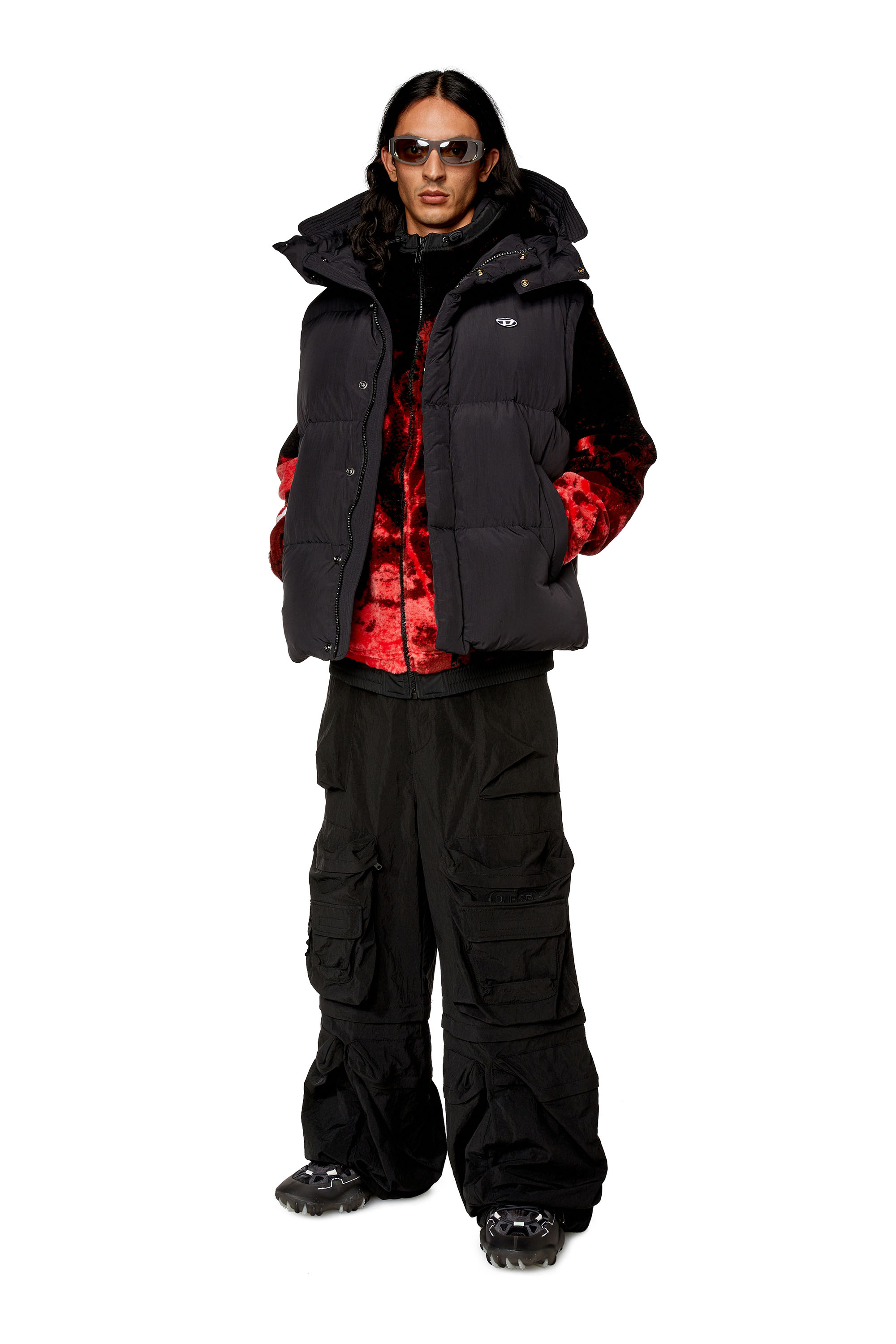 Diesel - W-ROLFYS-SL, Black - Image 2
