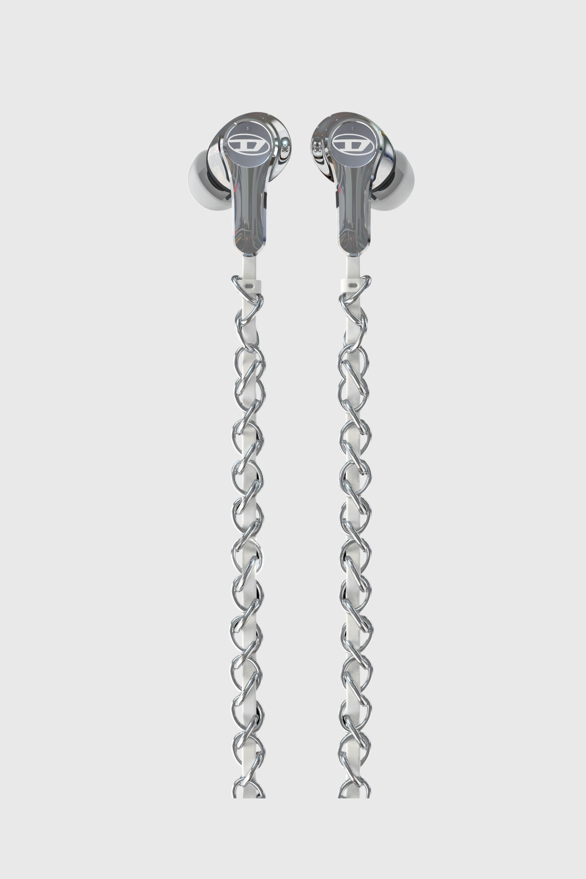 Diesel - 60458  WIRED EARBUDS WIRED EARBUDS, Unisex's Wired Earbuds and charms in Silver - 3