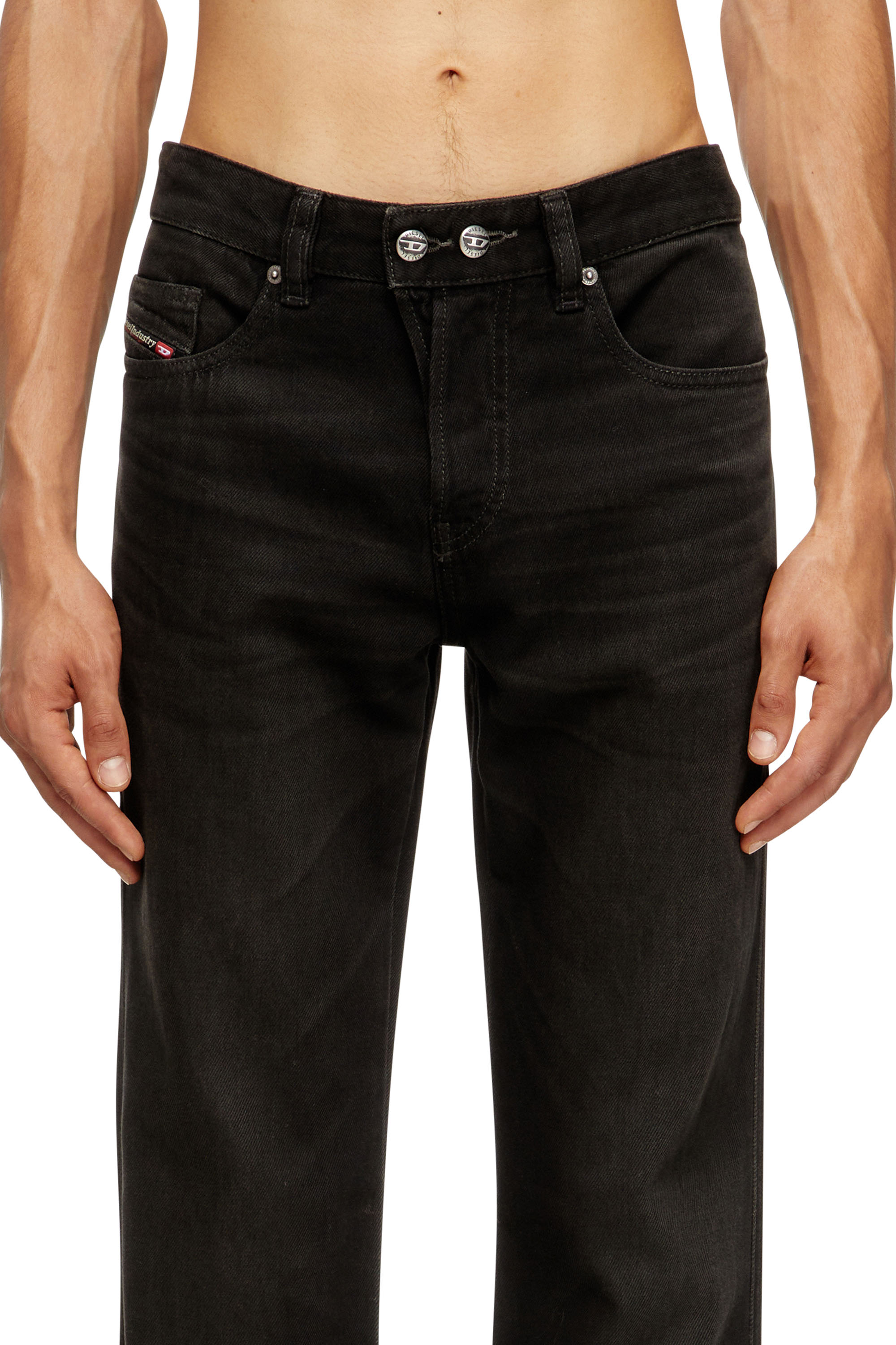 Diesel - Man's Bootcut Jeans 1998 D-Buck 09M20, Black/Dark grey - 5