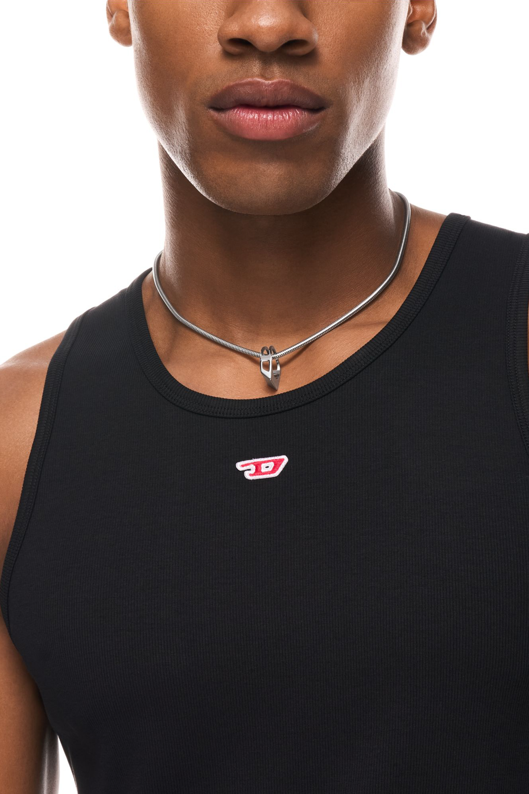 Diesel - DX167240 JEWELLERY, Unisex's Stainless Steel Chain Necklace in Silver - 4