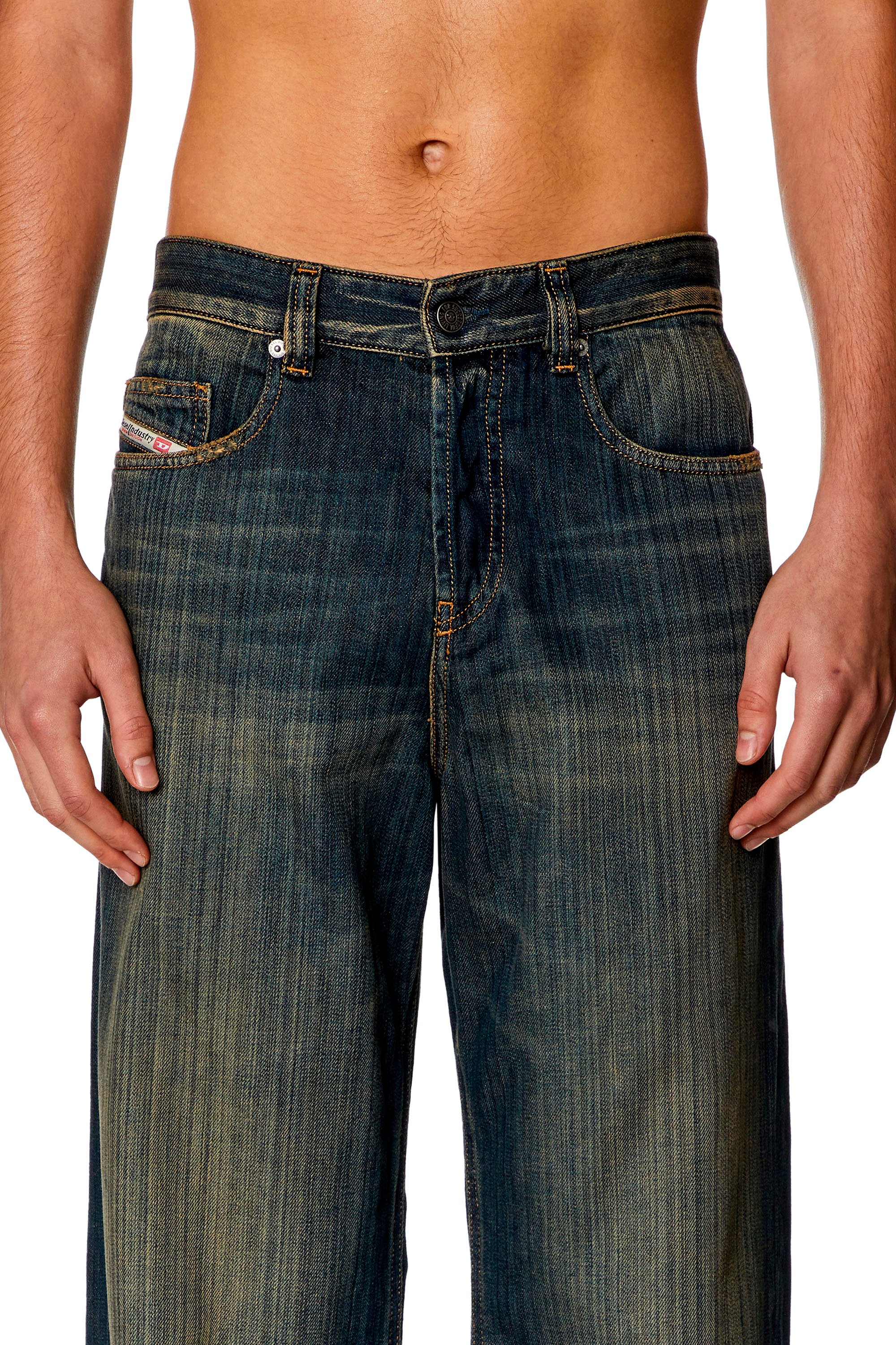 Diesel - Straight Jeans 2001 D-Macro 09I20, Dark Blue - Image 4
