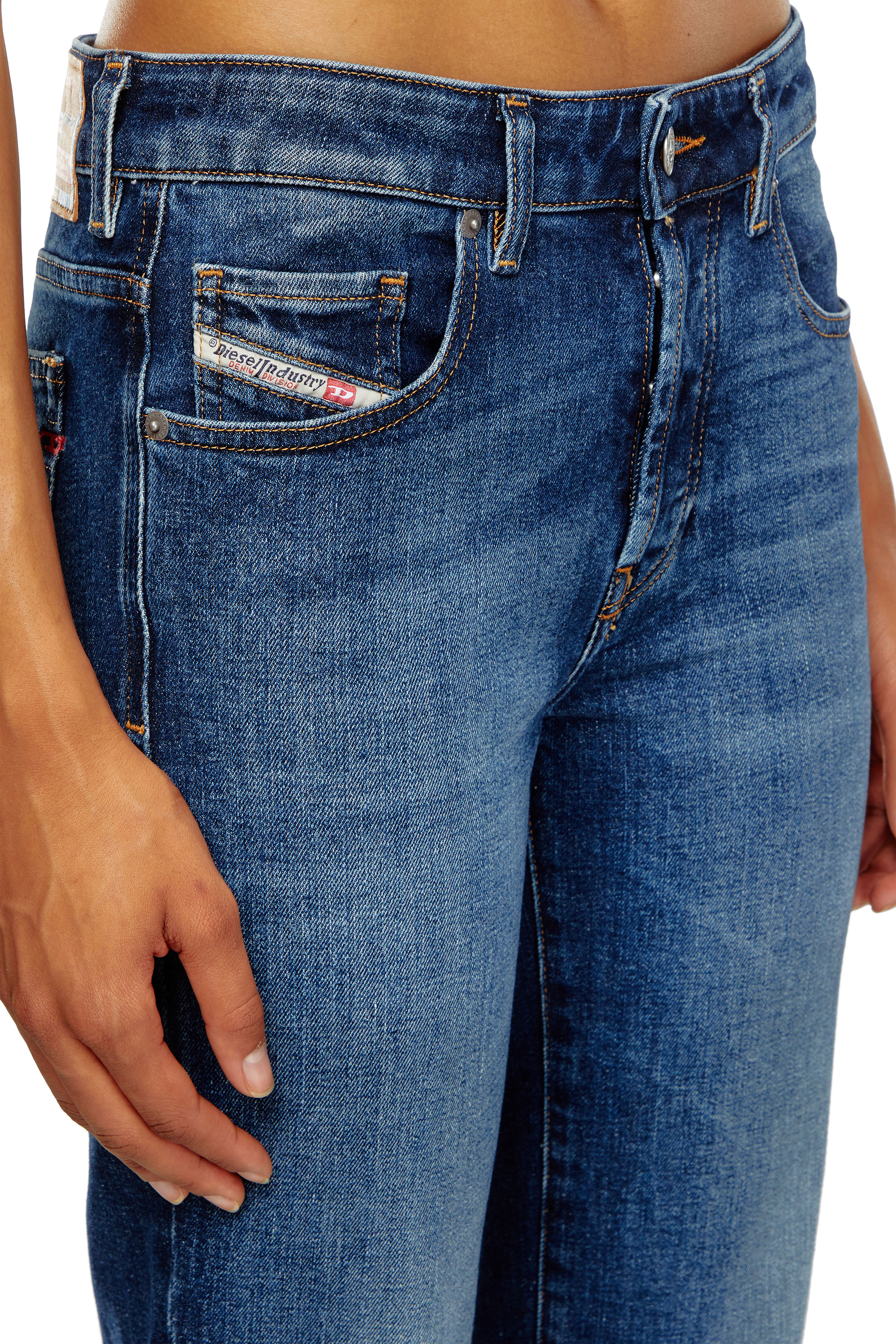 Diesel - Straight Jeans 1989 D-Mine 09I28, Dark Blue - Image 3