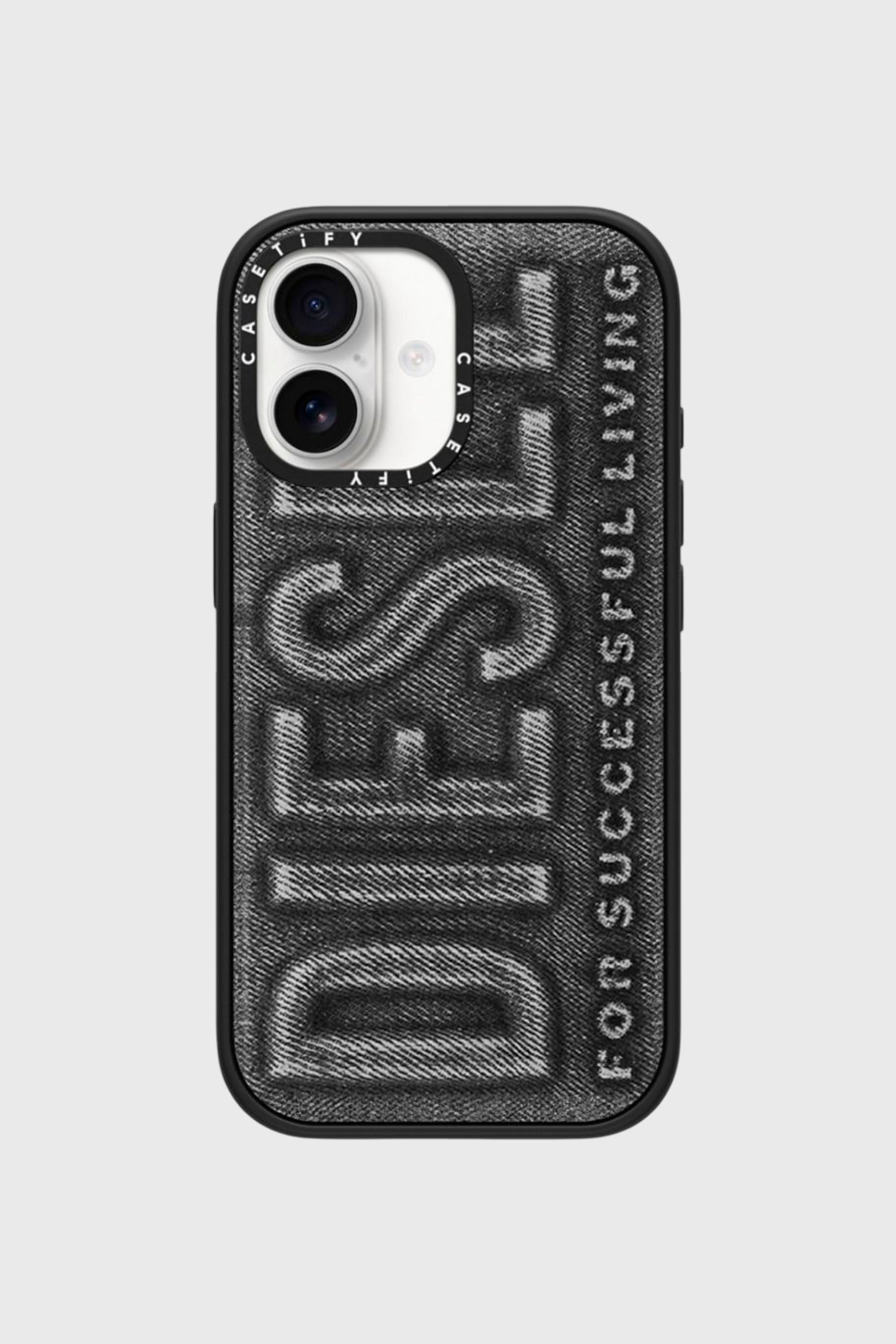 Diesel - 60559 MOULDED CASE, Unisex's Biscotto impact case for iPhone 17 in Black - 1