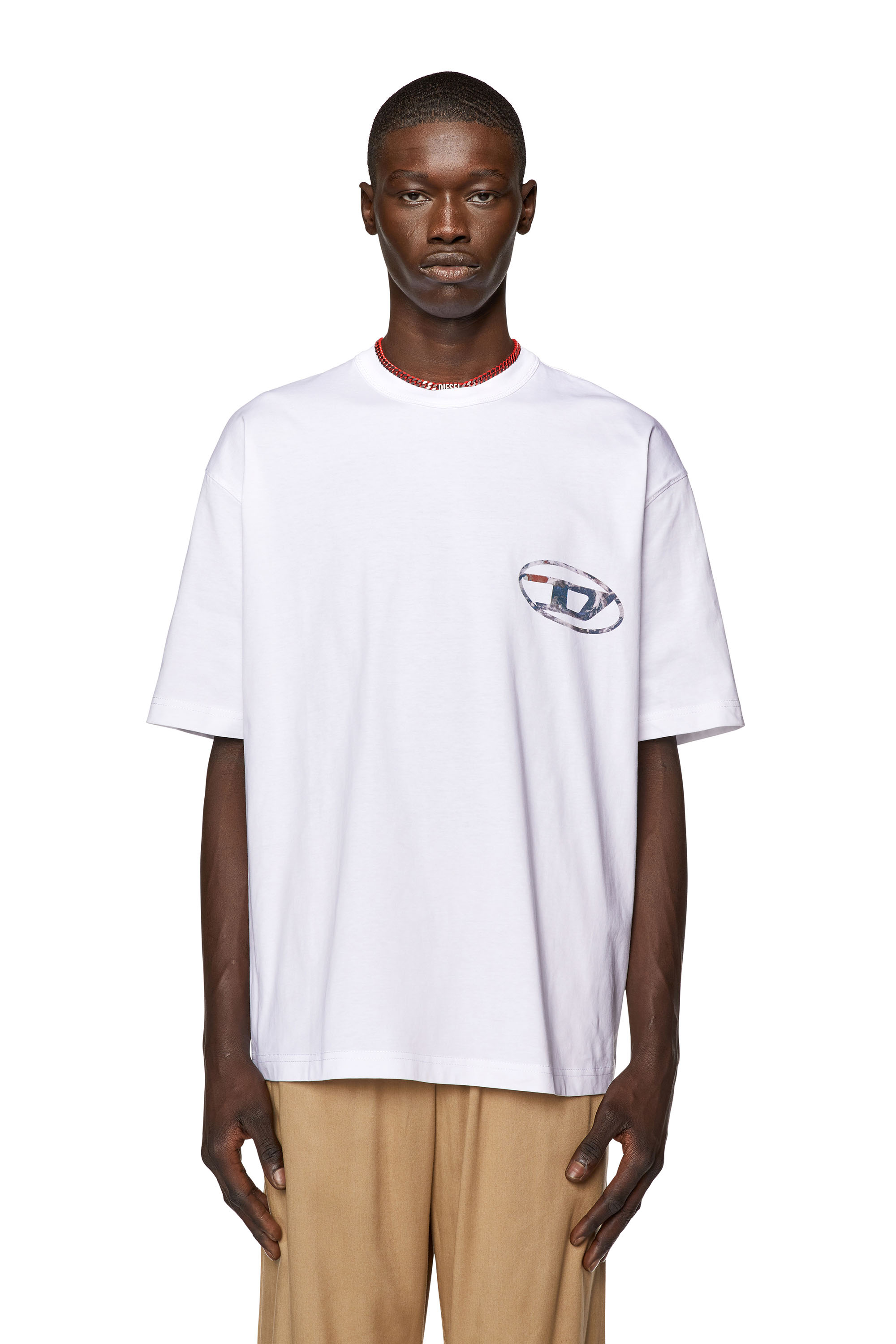 Diesel - T-WASH-L6, White - Image 4