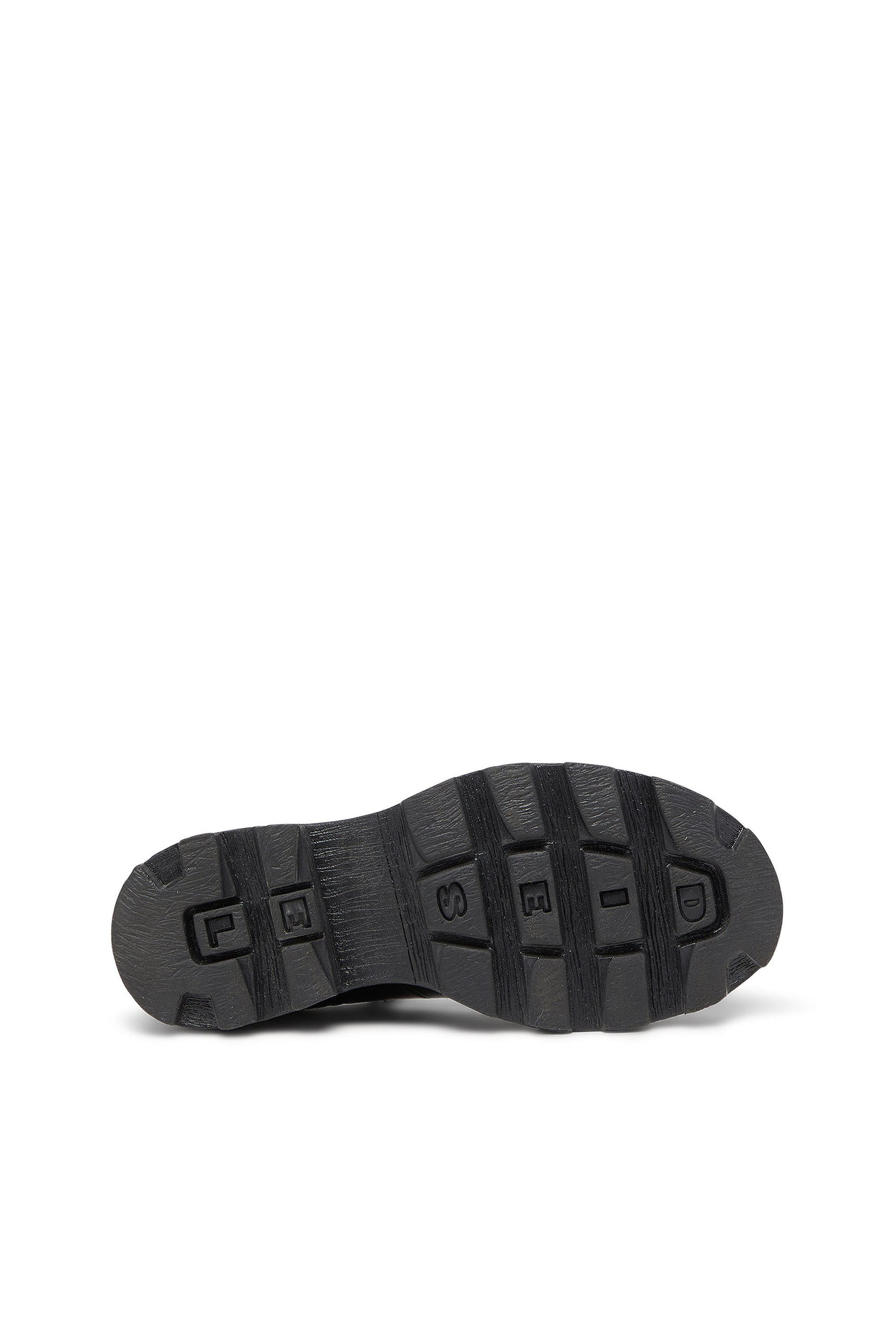 Diesel - D-HAMMER MARY JANE, Woman's D-Hammer - Lugged Mary Jane flats in patent leather in Black - 5