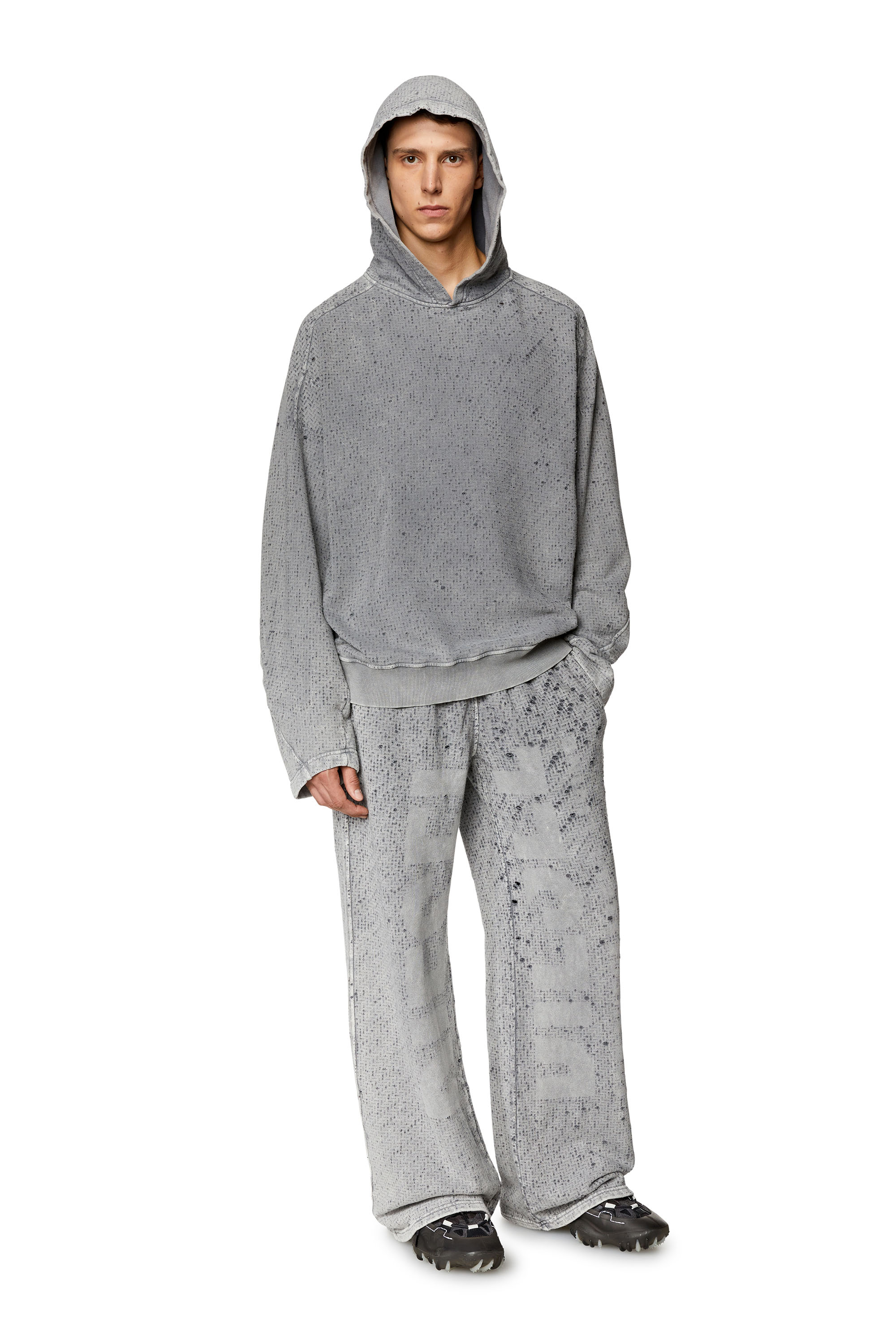 Diesel - S-MACORN-HOOD, Grey - Image 4