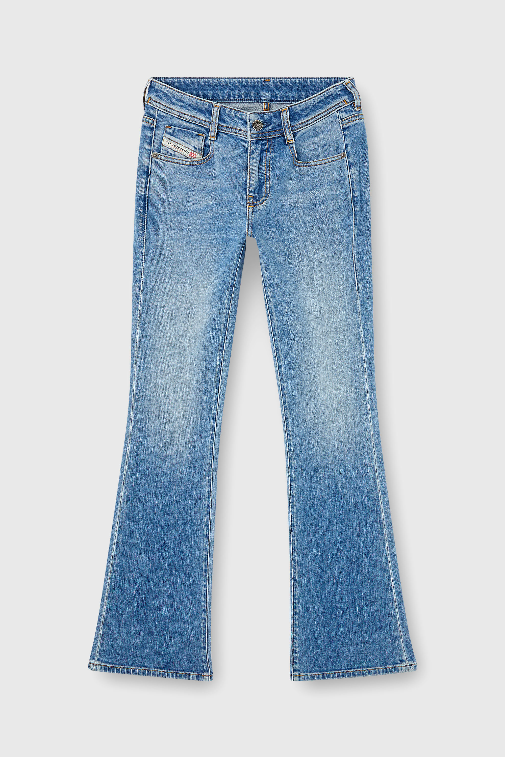 Diesel - Woman's Bootcut Jeans 1969 D-Ebbey 0ADBH, Light Blue - 2