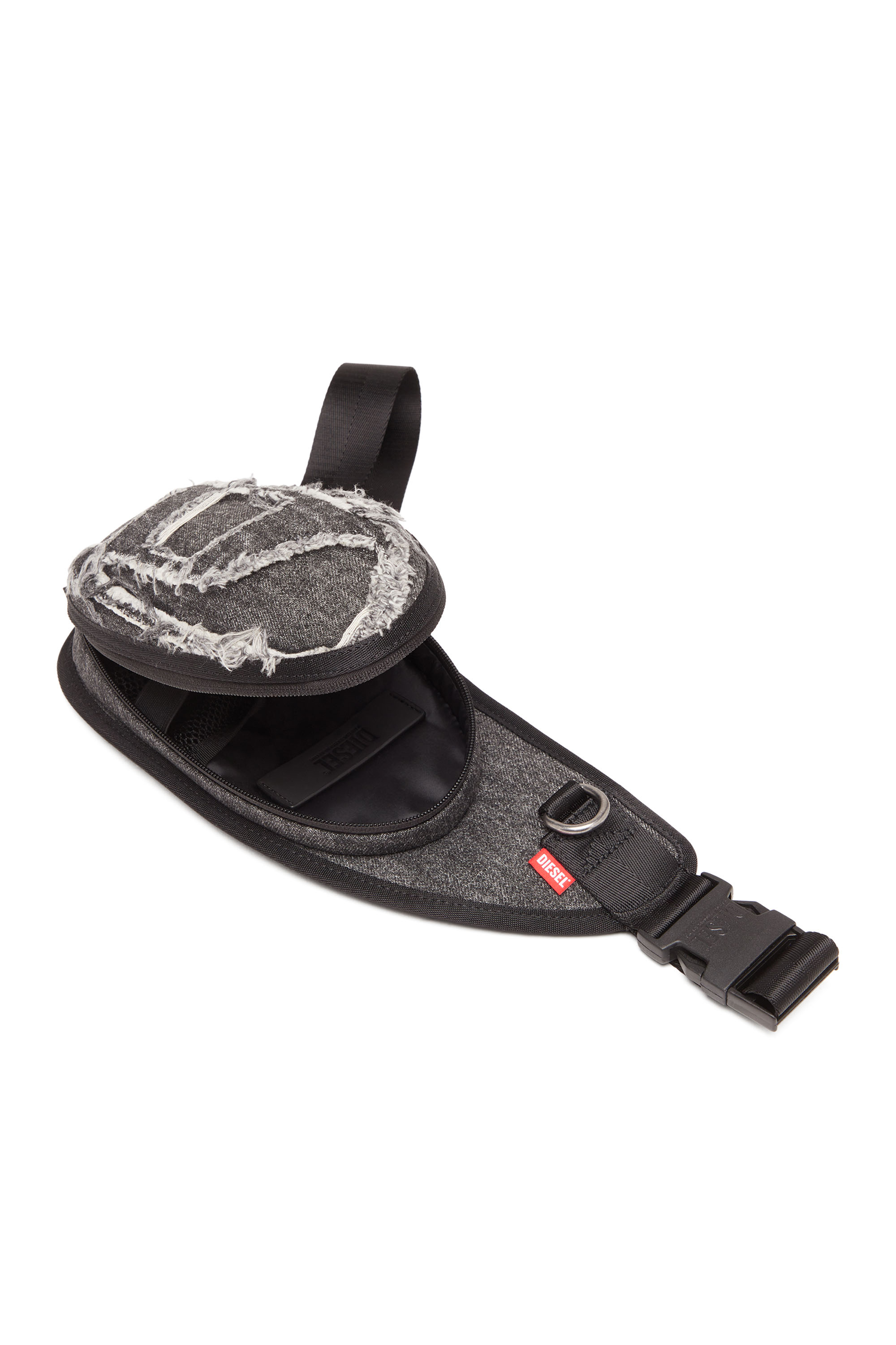 Diesel - 1DR-POD CROSSBODY D, Black - Image 4
