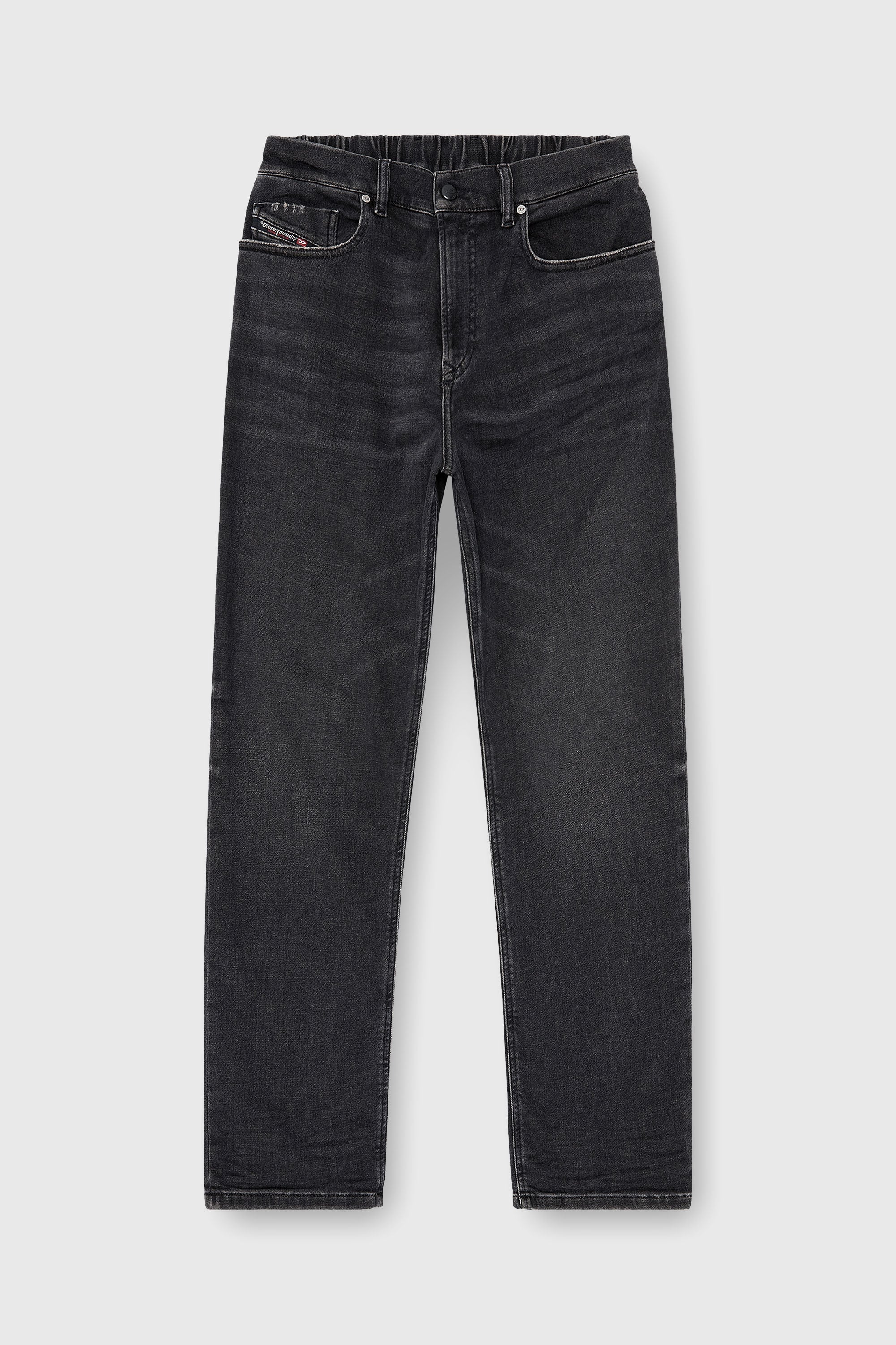 Diesel - Man's Regular 2090 D-Veekley Joggjeans&reg; 09P92, Black/Dark grey - 2