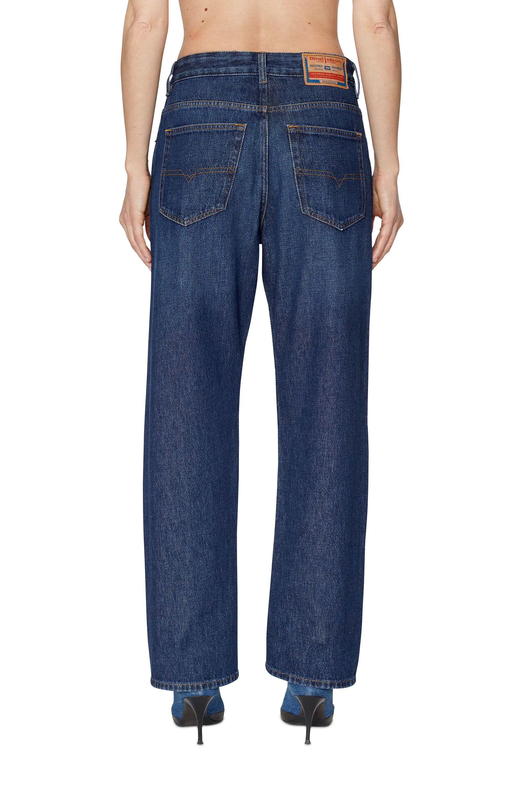 Diesel - Straight Jeans 1999 D-Reggy 09C03, Dark Blue - Image 2