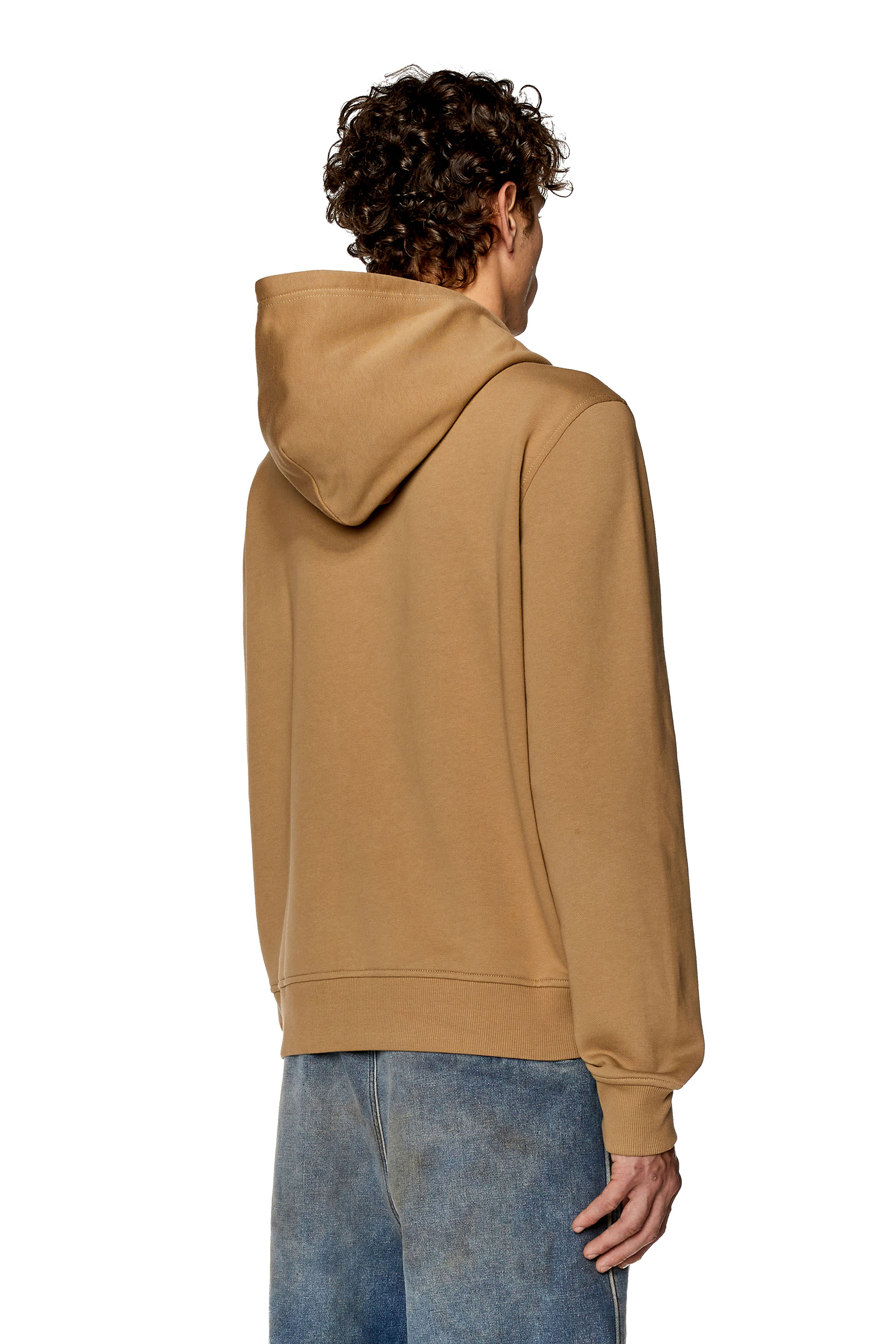 Diesel - S-GINN-HOOD-D, Light Brown - Image 4
