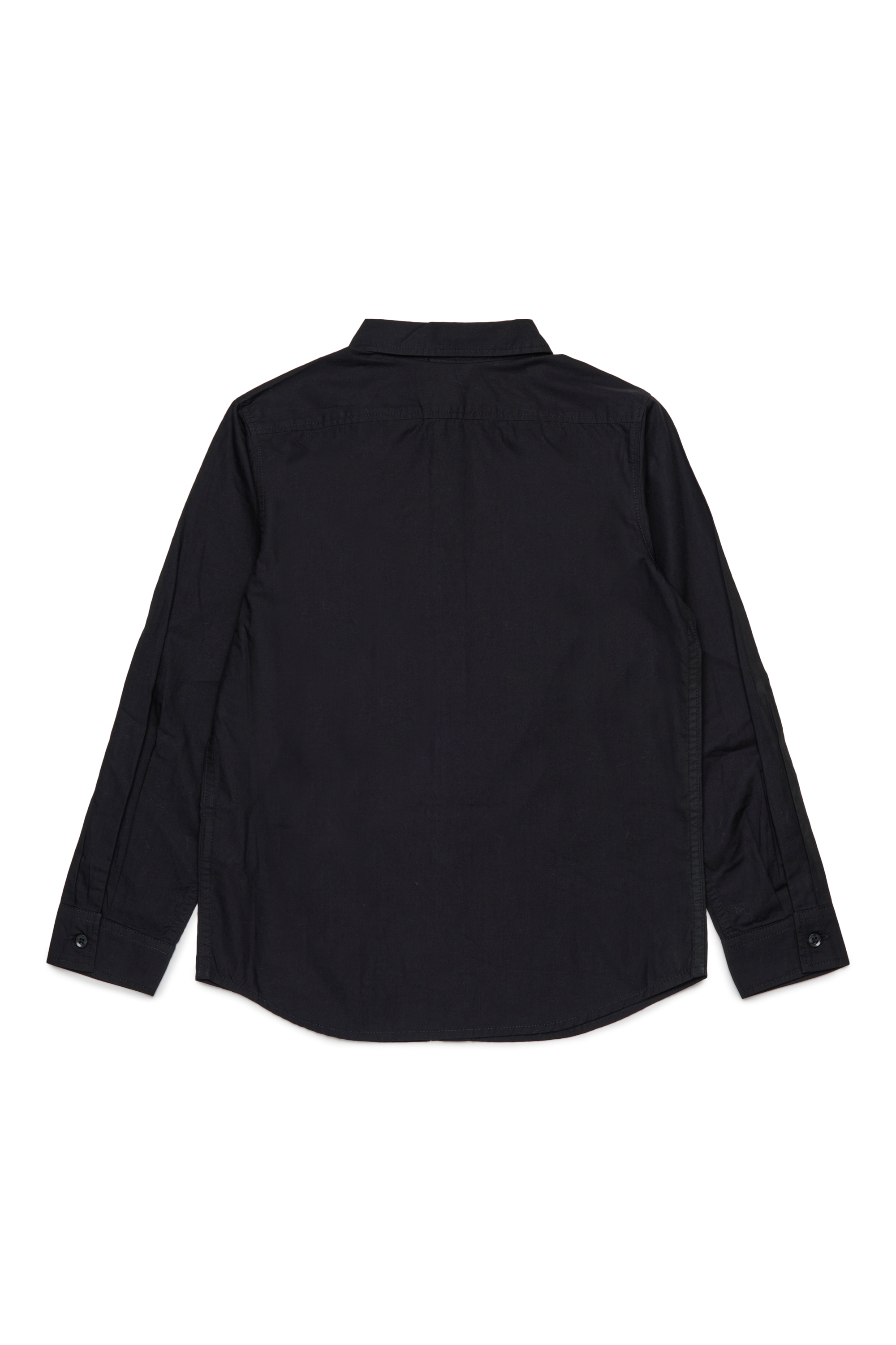 Diesel - CSTANLEYX, Man's Cotton shirt in Black - 2