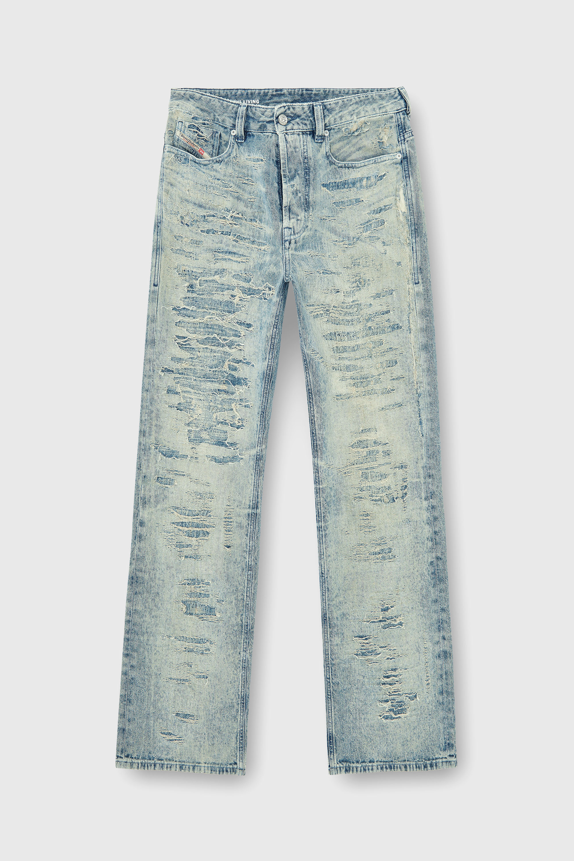 Diesel - Man's Relaxed Jeans 1980 D-Eeper 068YM, Medium blue - 6