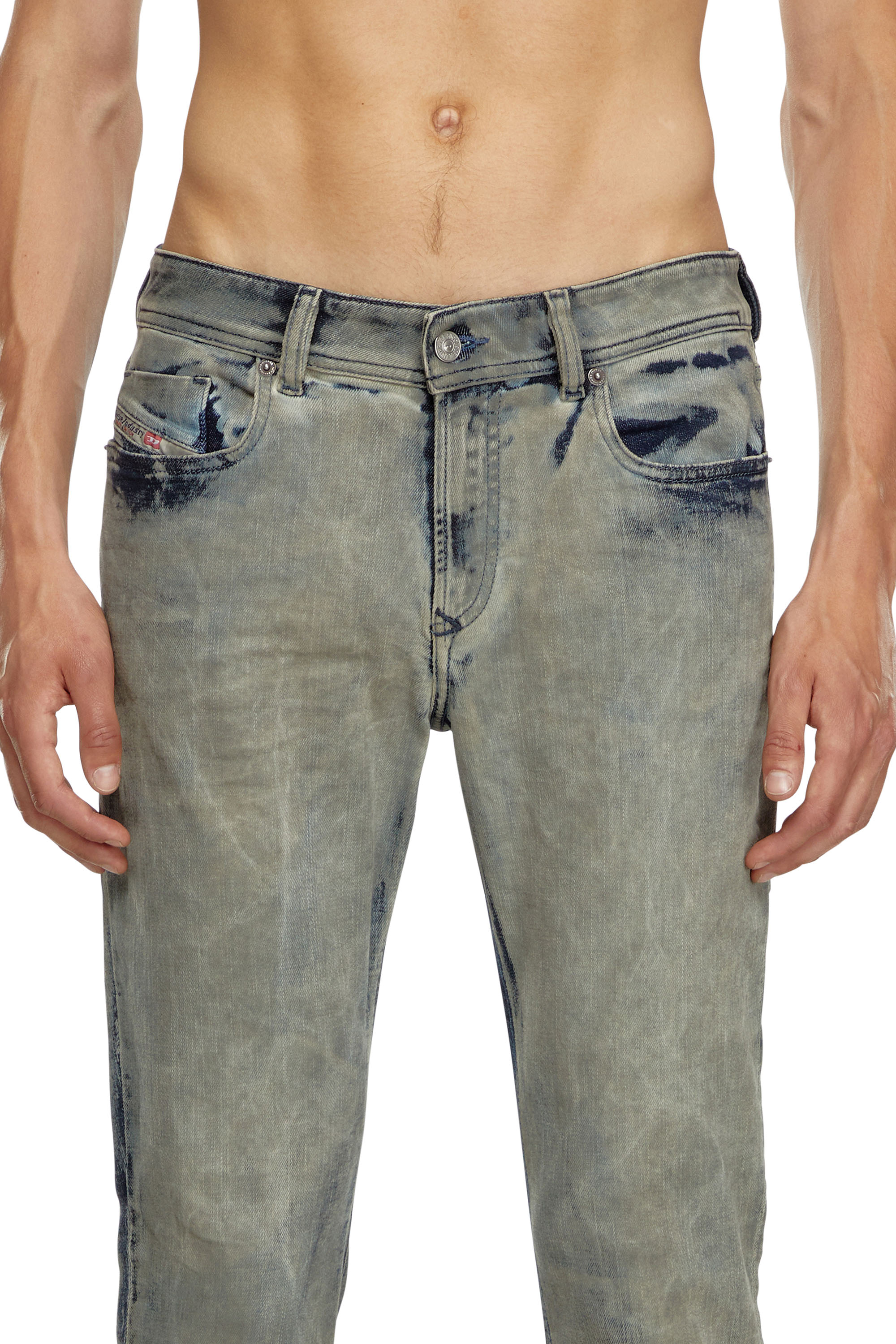 Diesel - Man's Skinny Jeans 1979 Sleenker 068ND, Dark Blue - 5