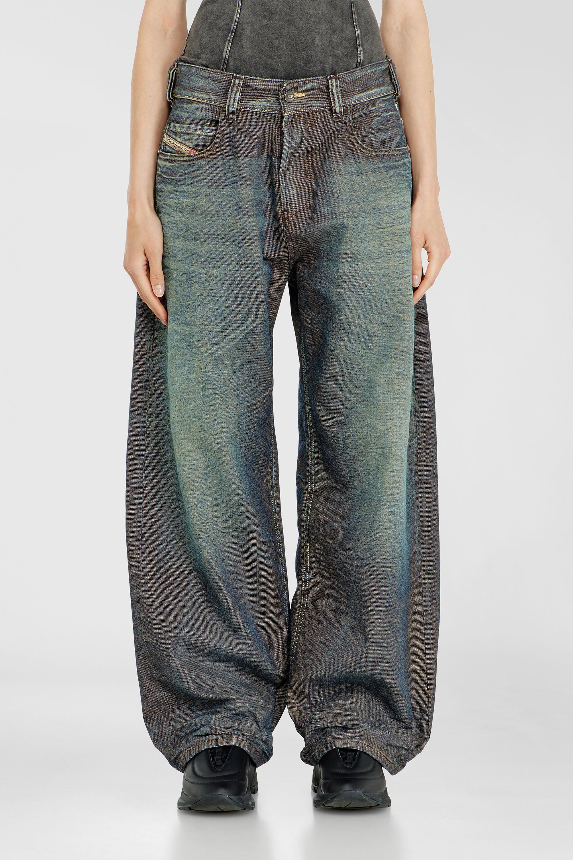 Diesel - Unisex's Relaxed Jeans 1997 D-Enim-M 007EM, Dark Blue - 6