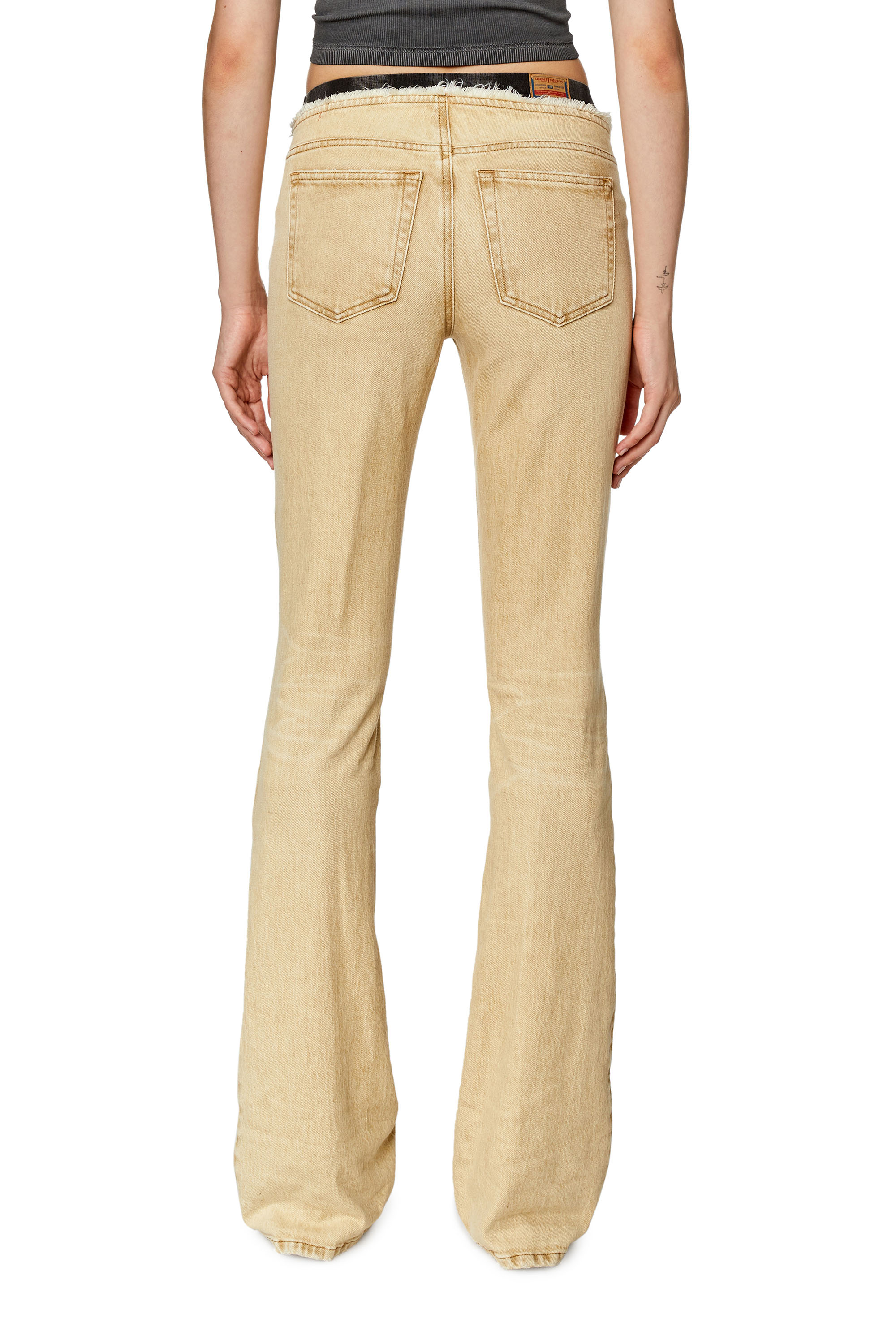 Diesel - Bootcut and Flare Jeans 1969 D-Ebbey 09G94, Light Brown - Image 2