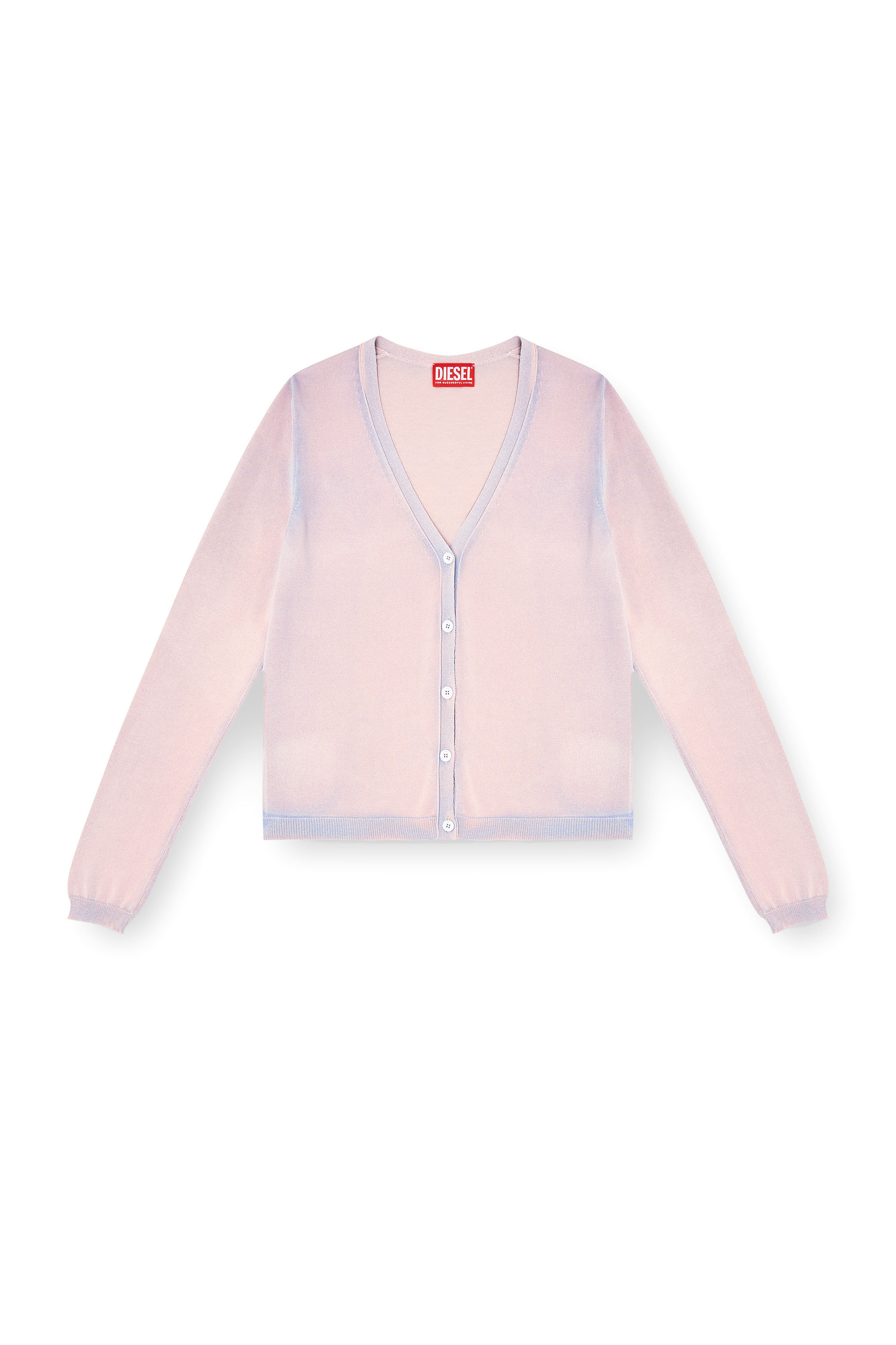 Diesel - M-VITTA, Woman's Dégradé cardigan in Pink - 2