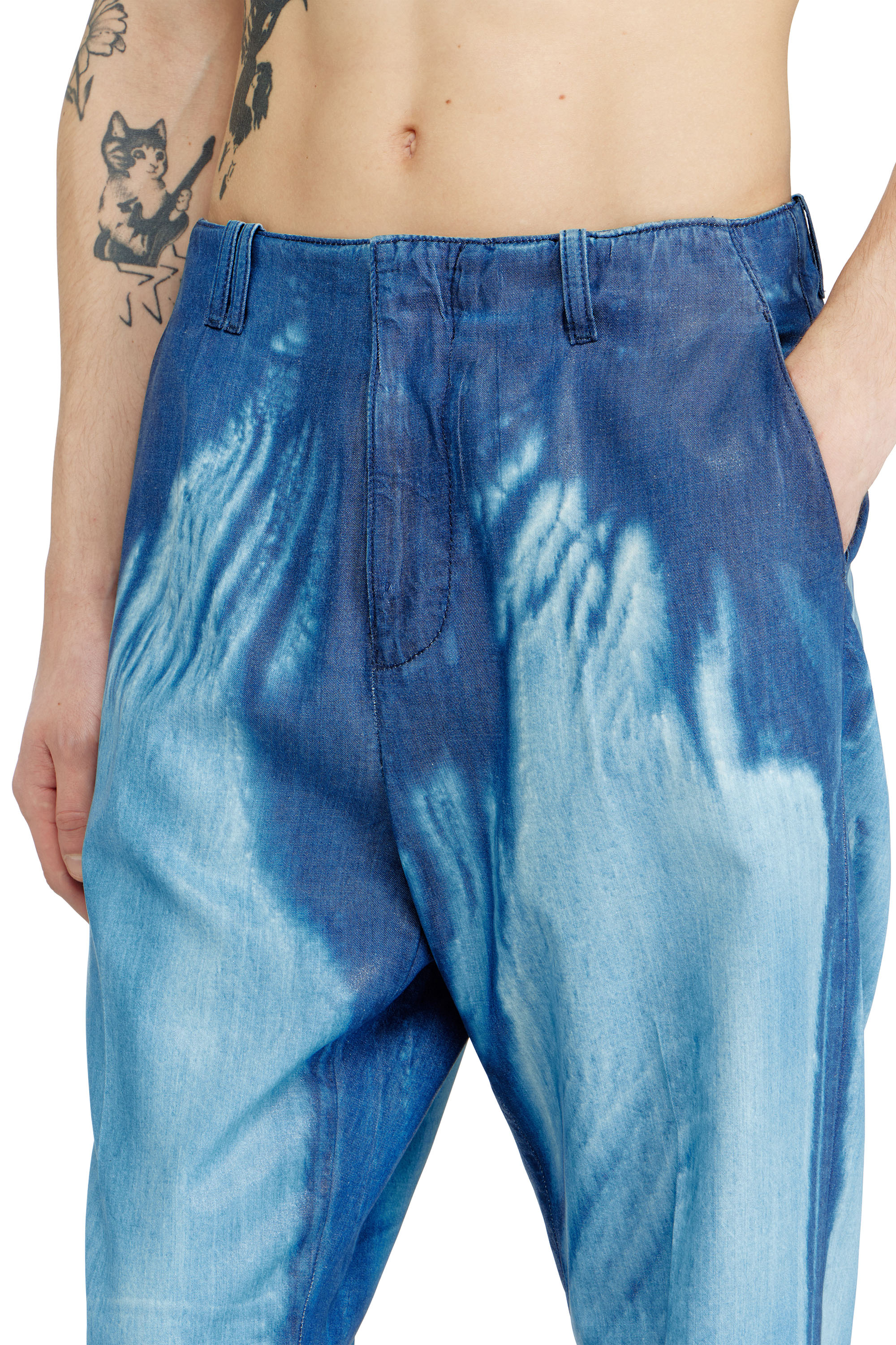 Diesel - Man's Slim Jeans D-ASKAR 068XC, Medium blue - 4