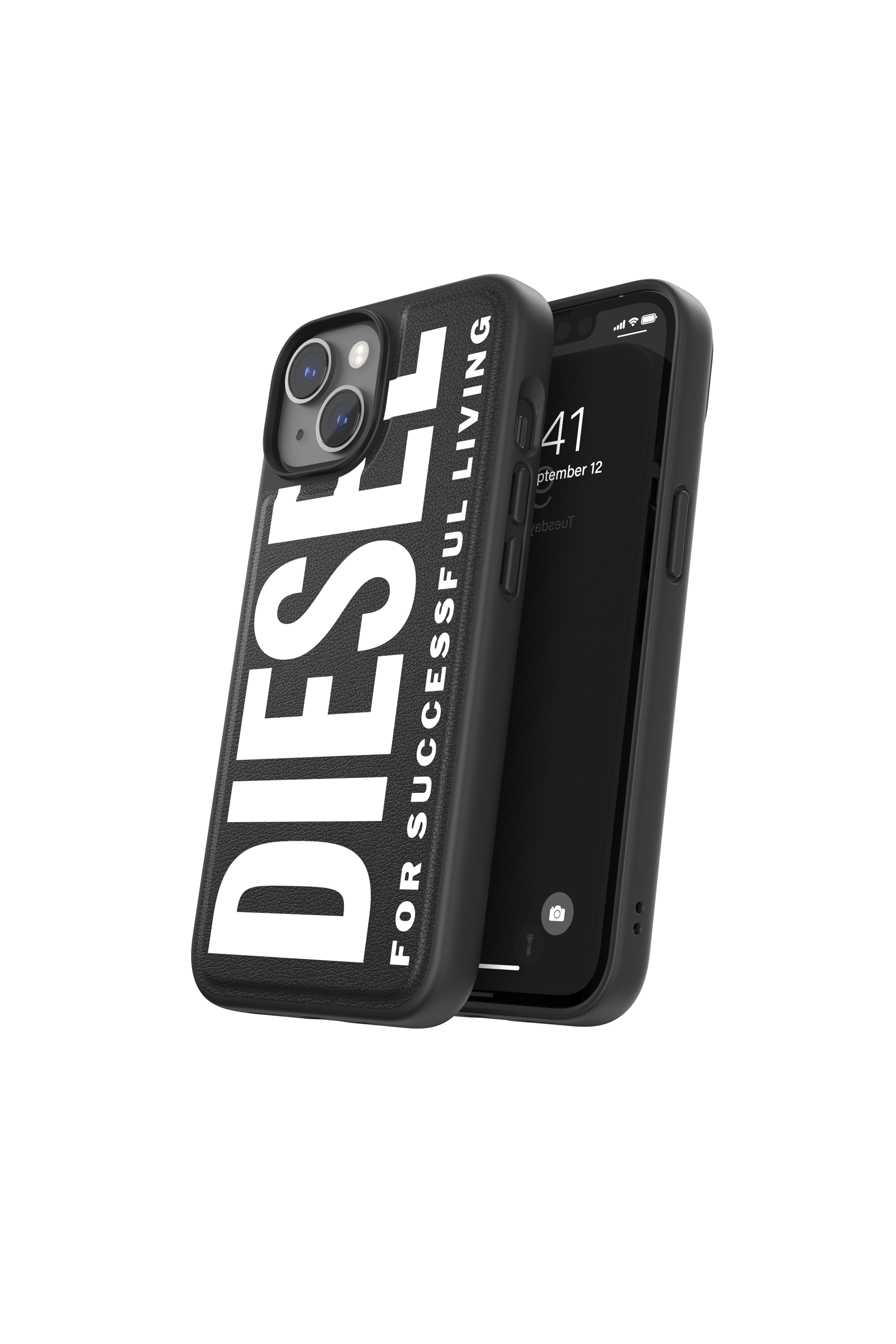 Diesel - 50256 MOULDED CASE, Unisex's Moulded case core for iPhone 14 in Black - 3