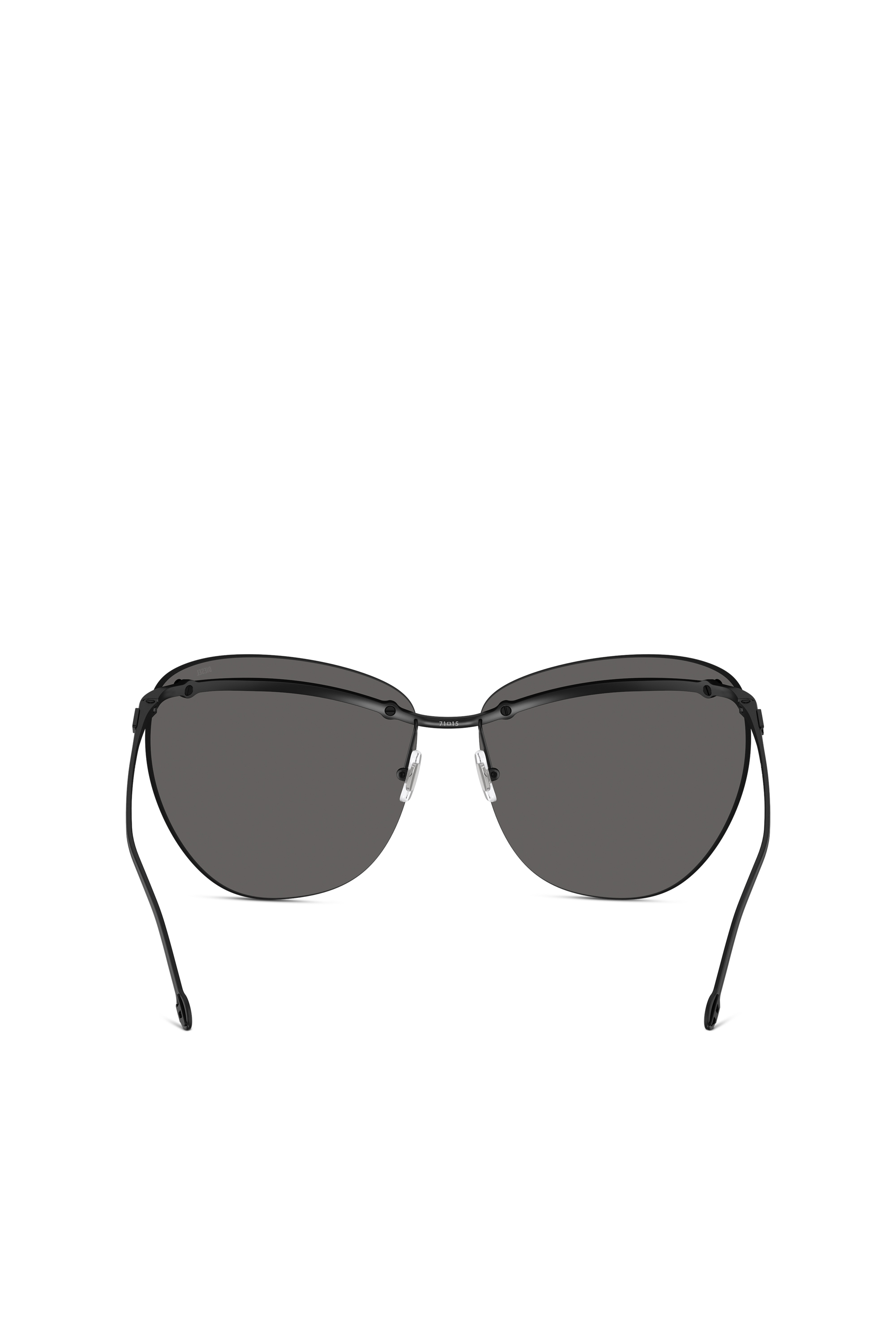 Diesel - 0DL1007, Unisex's Wraparound shape sunglasses in Grey - 3