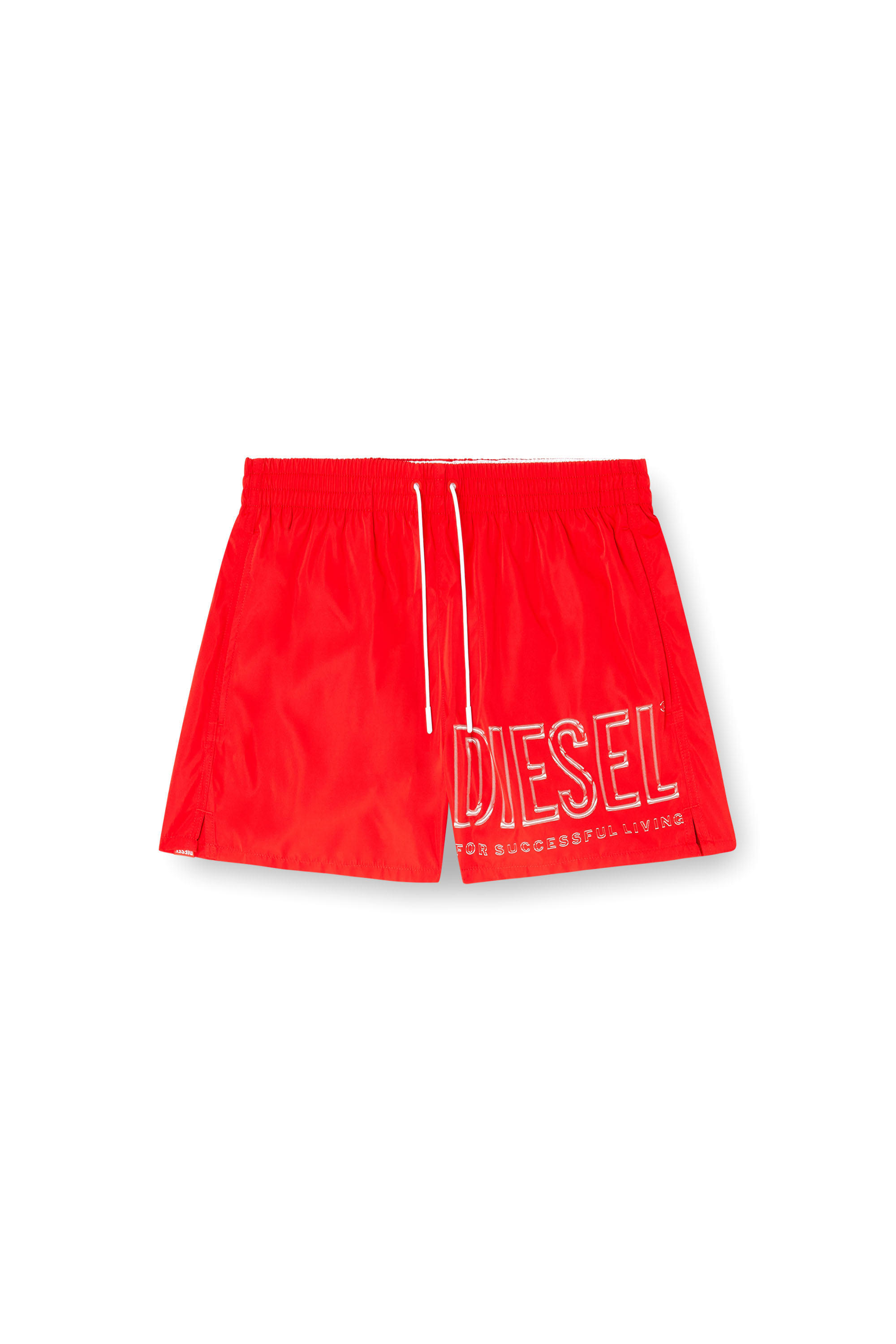 Diesel - OLYMPIC-34-D-CORE, Man's Mid-length swim shorts with outline logo in null - 4