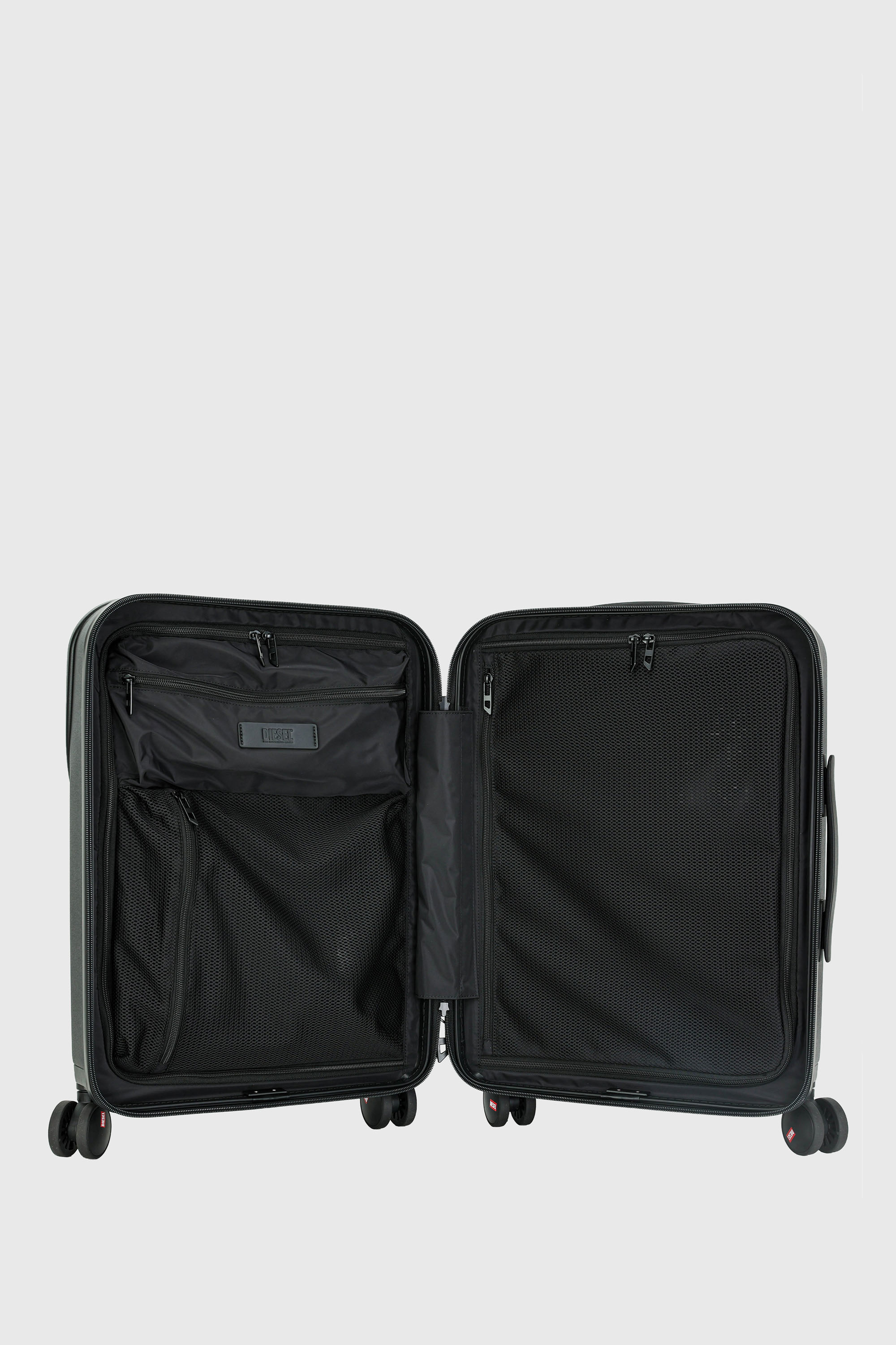 Diesel - LU0043 HARD LUGGAGE - DSL012, Unisex's Oval D suitcase size S in Black - 3