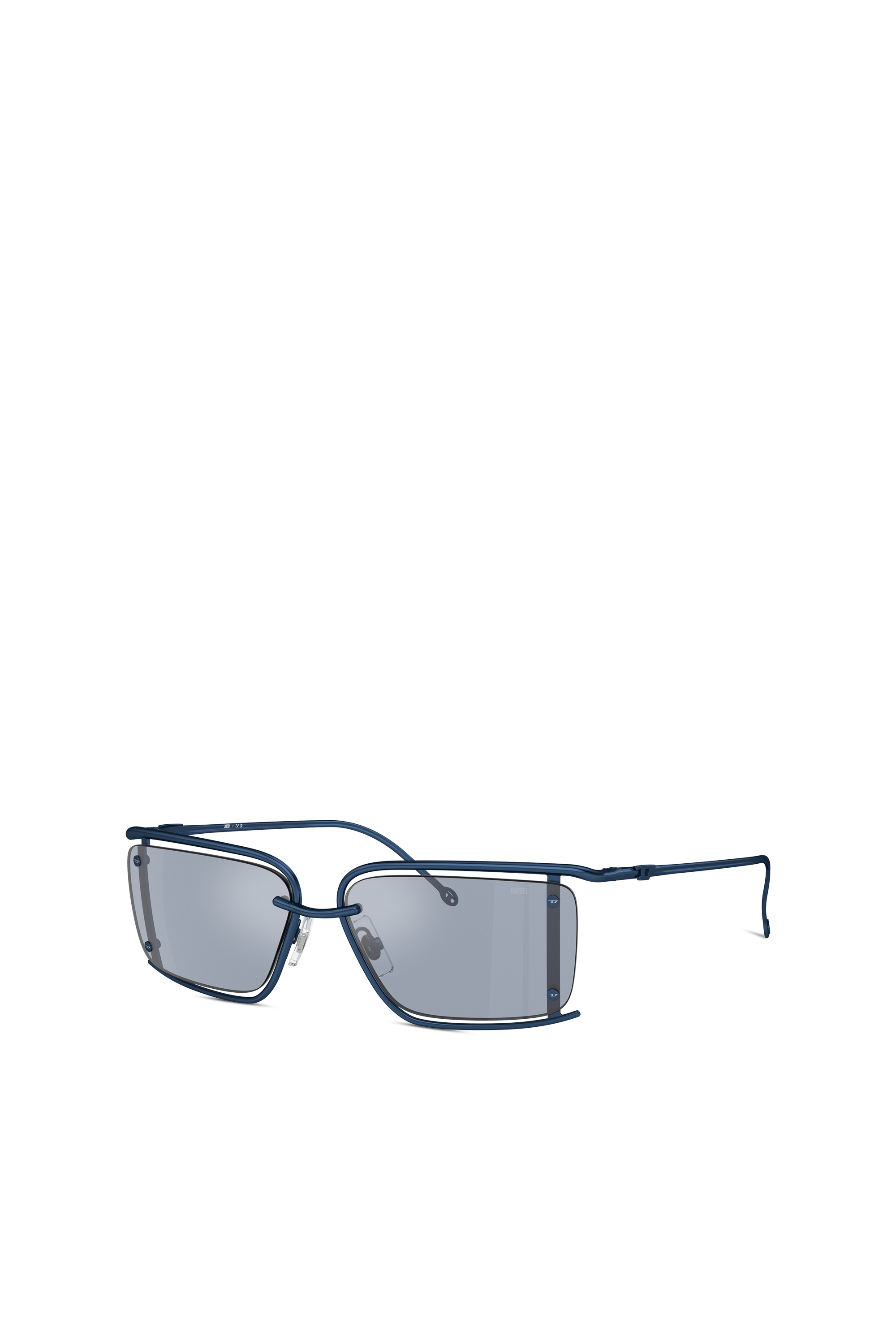 Diesel - 0DL1002, Unisex's Rectangle sunglasses in Blue - 5