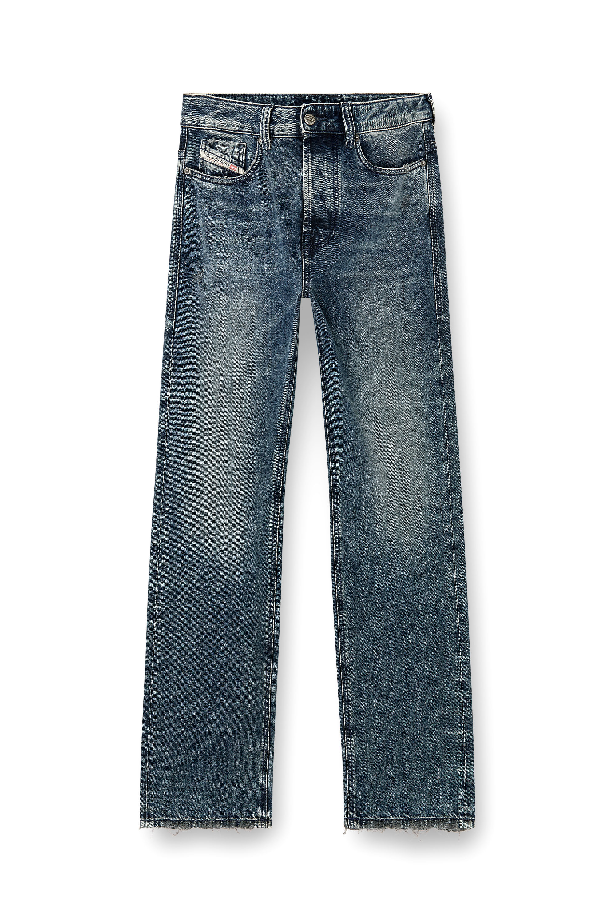 Diesel - Man's Relaxed Jeans 1980 D-Eeper 09N68, Dark Blue - 6
