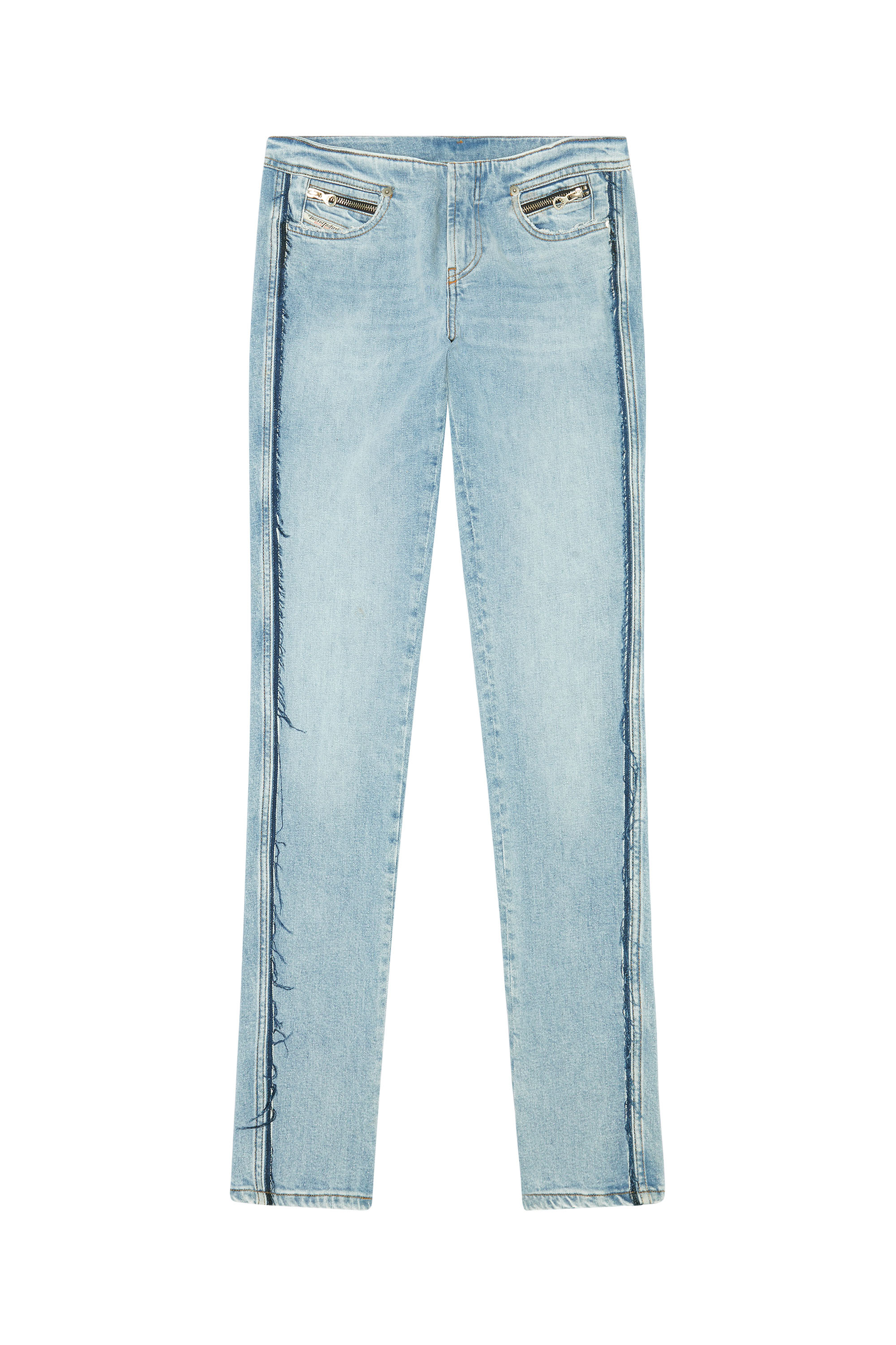 Diesel - Skinny Jeans D-Tail 09F41, Light Blue - Image 5