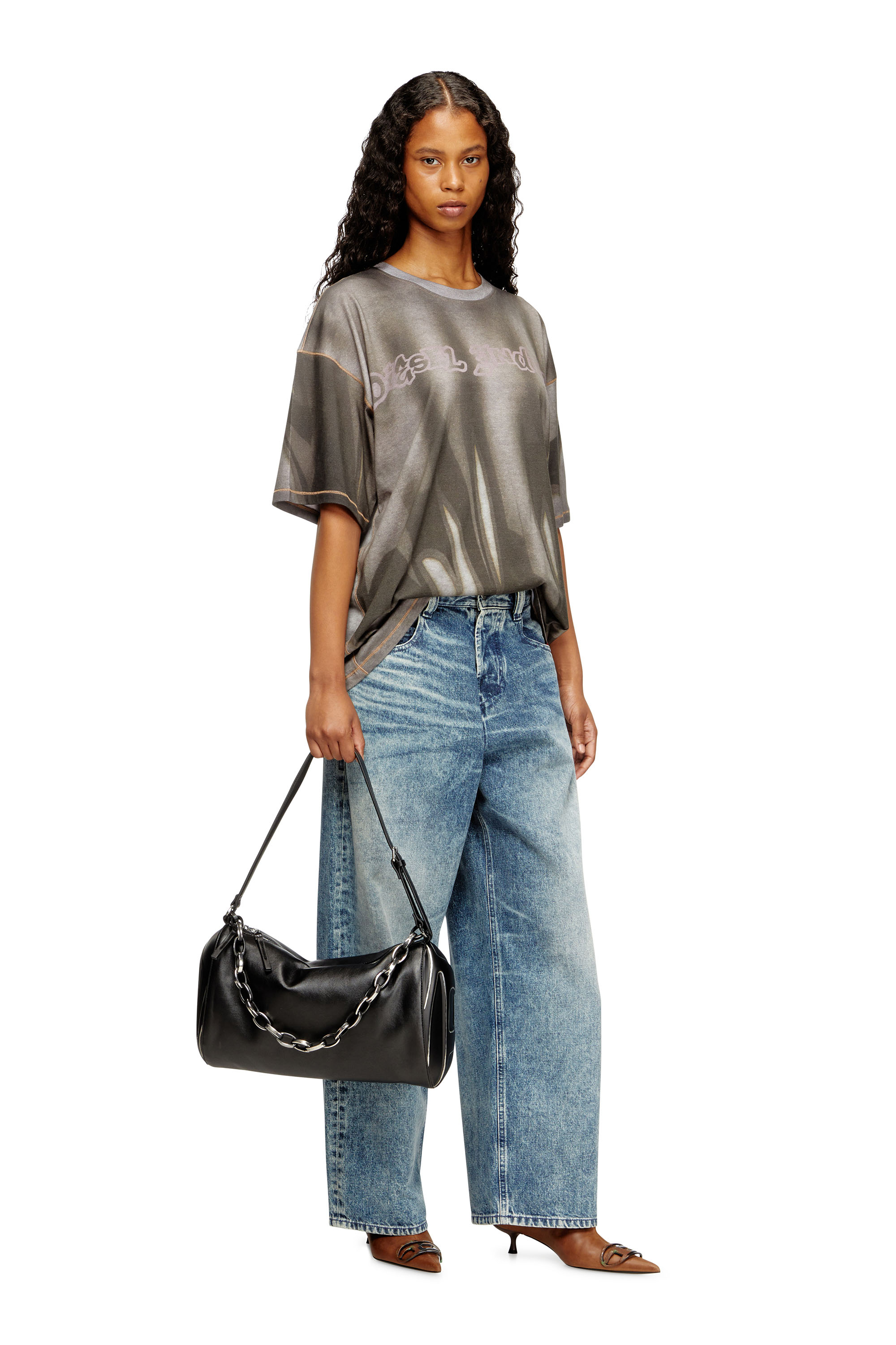 Diesel - Unisex's Relaxed Jeans 1997 D-Enim 007DA, Light Blue - 4