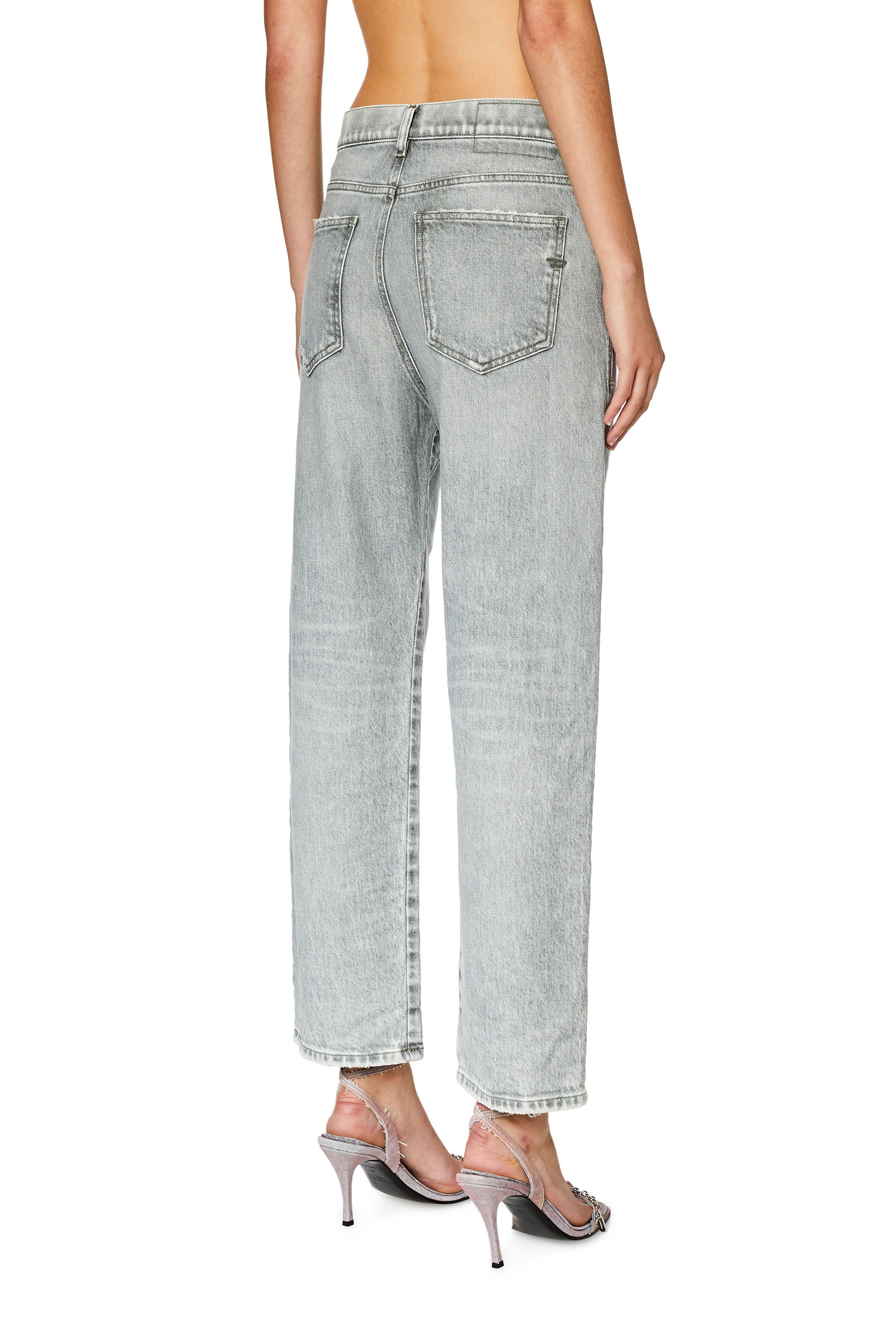 Diesel - Boyfriend Jeans 2016 D-Air 09G52, Grey - Image 4