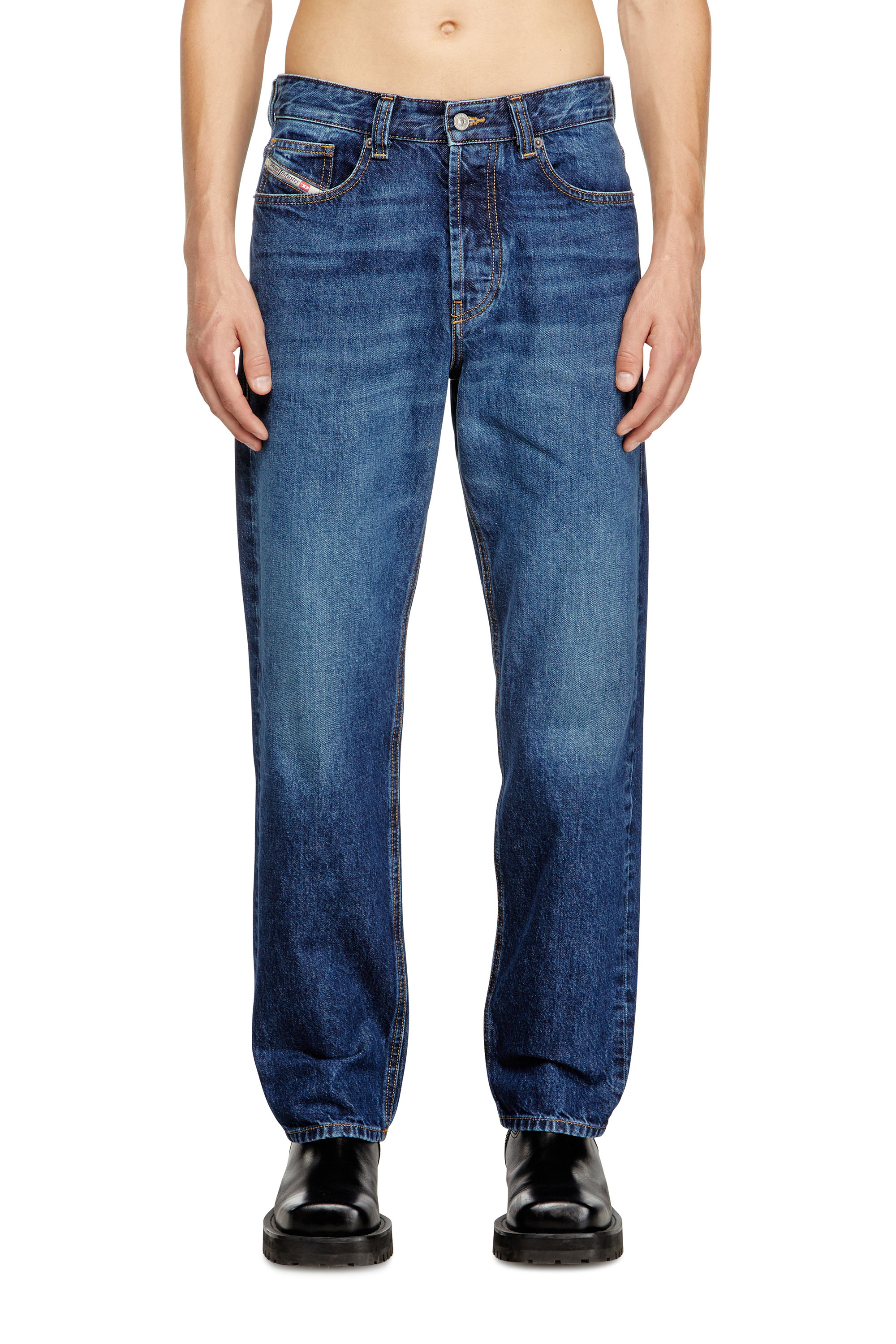 Diesel - Man's Regular Jeans 2024 D-Macs 09I27, Medium blue - 3