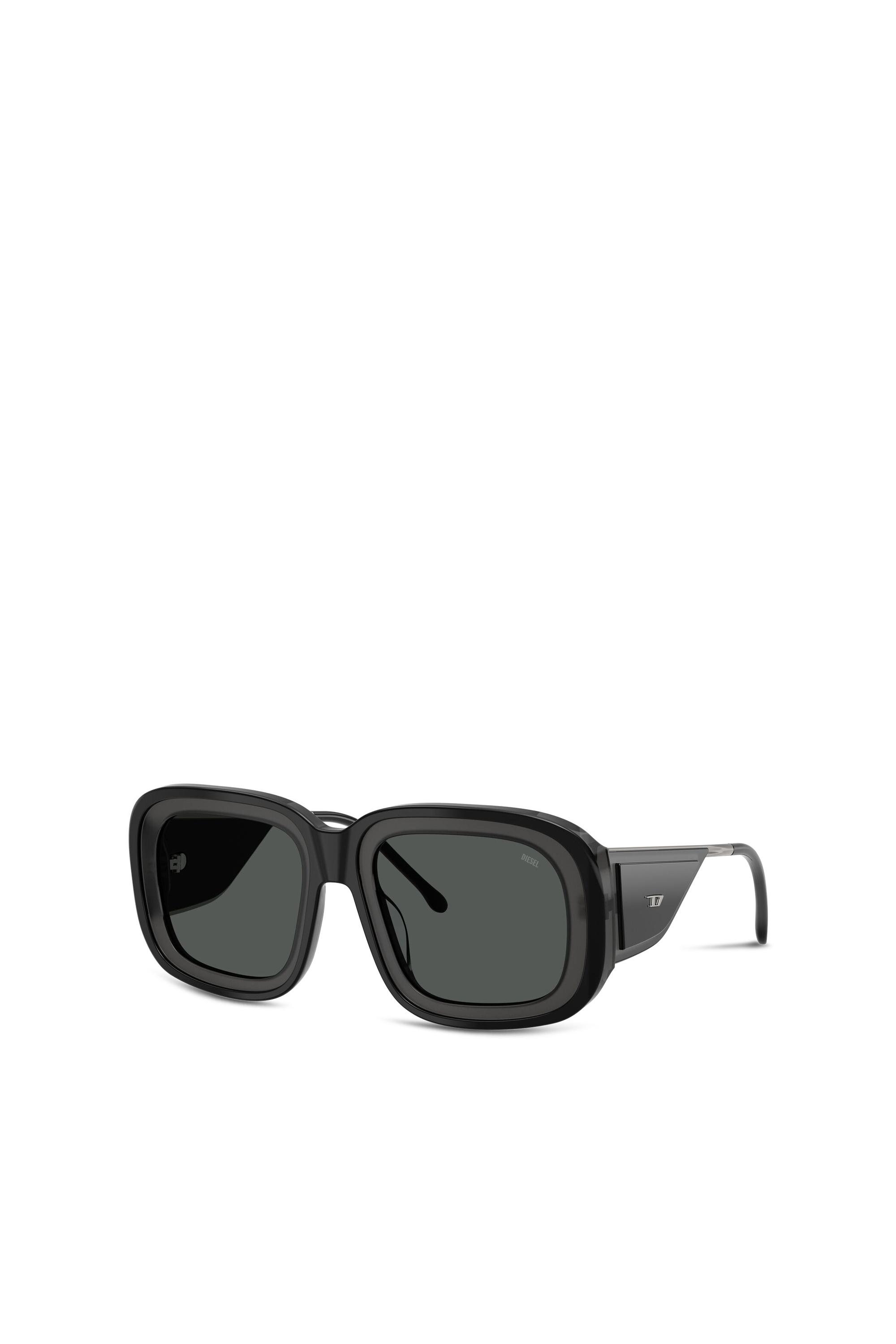 Diesel - 0DL2015U, Unisex's Square sunglasses in Black - 4