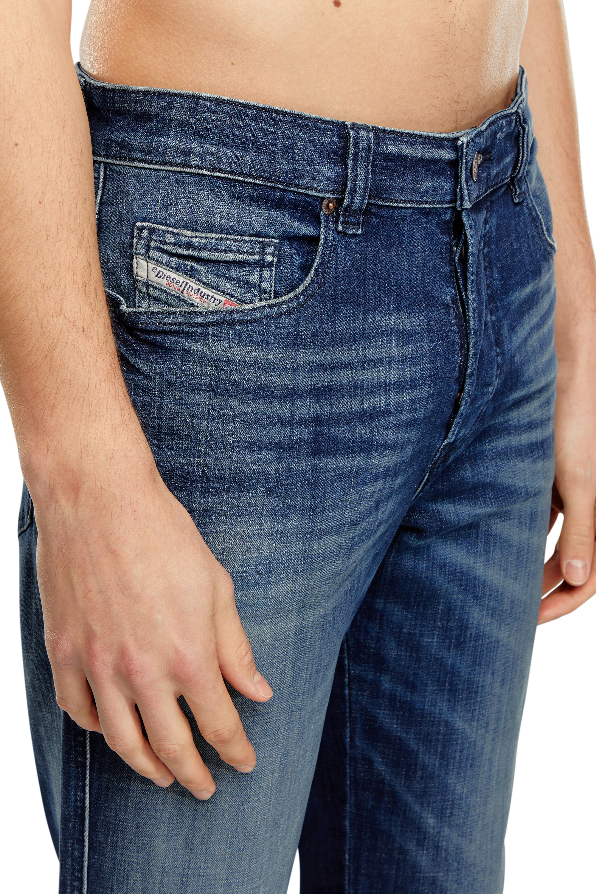 Diesel - Man's Bootcut Jeans 1998 D-Buck 09H35, Dark Blue - 5