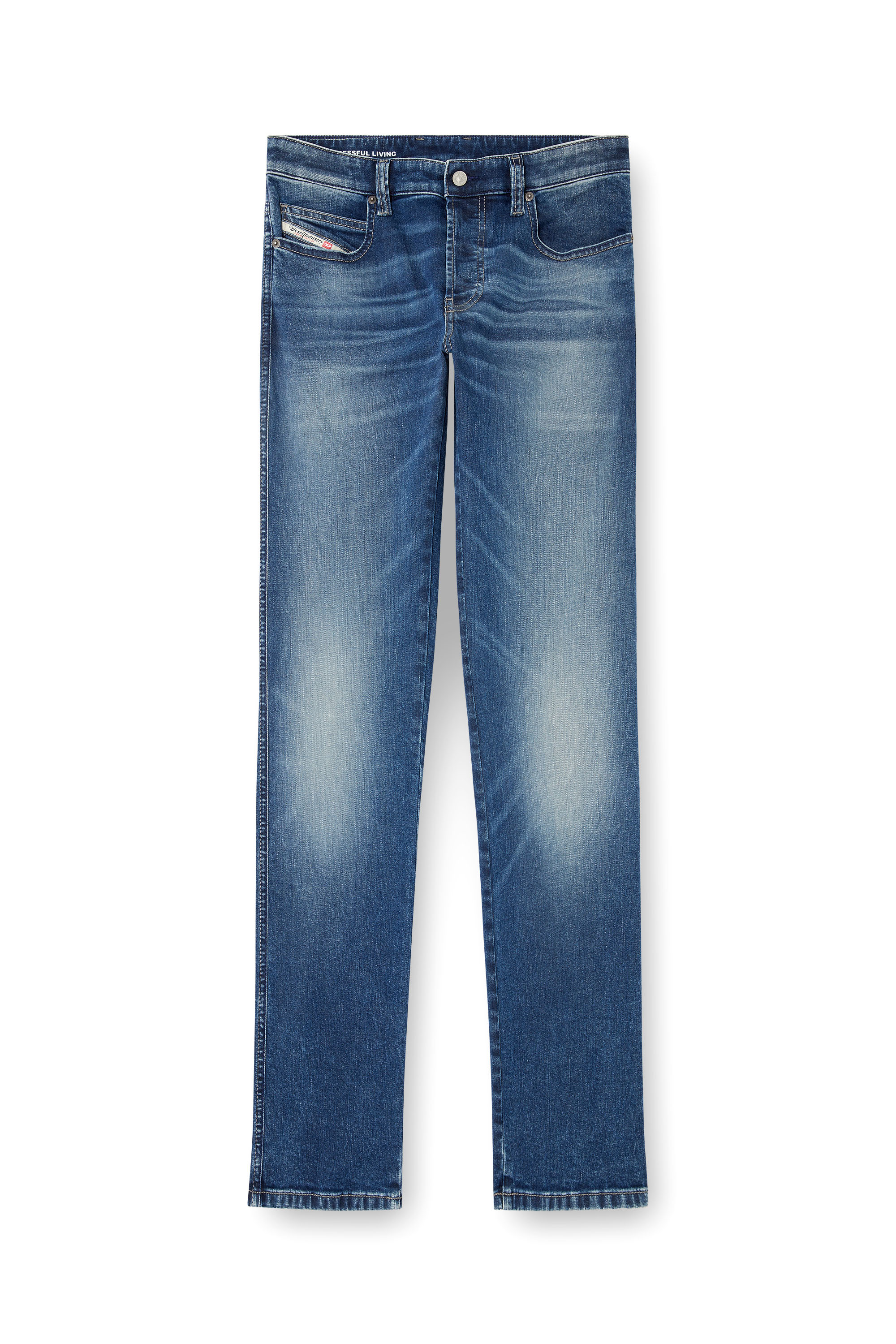 Slim Jeans 1993 D-Vyl 0DBEE, Medium blue Diesel - Man's Slim Jeans 1993 D-Vyl 0DBEE, Medium blue - 2