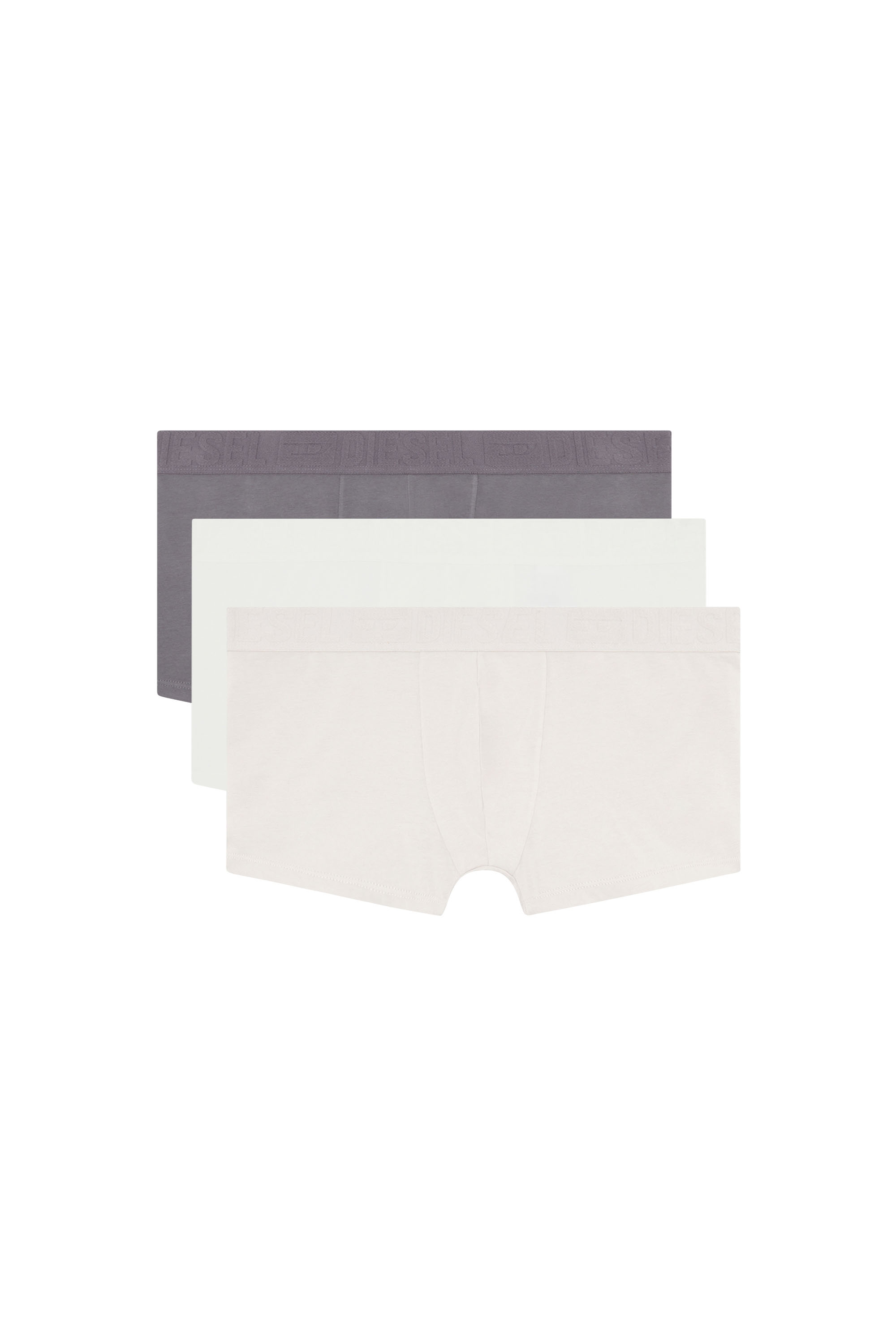 Diesel - UMBX-DAMIENTHREEPACK, White/Grey - Image 1