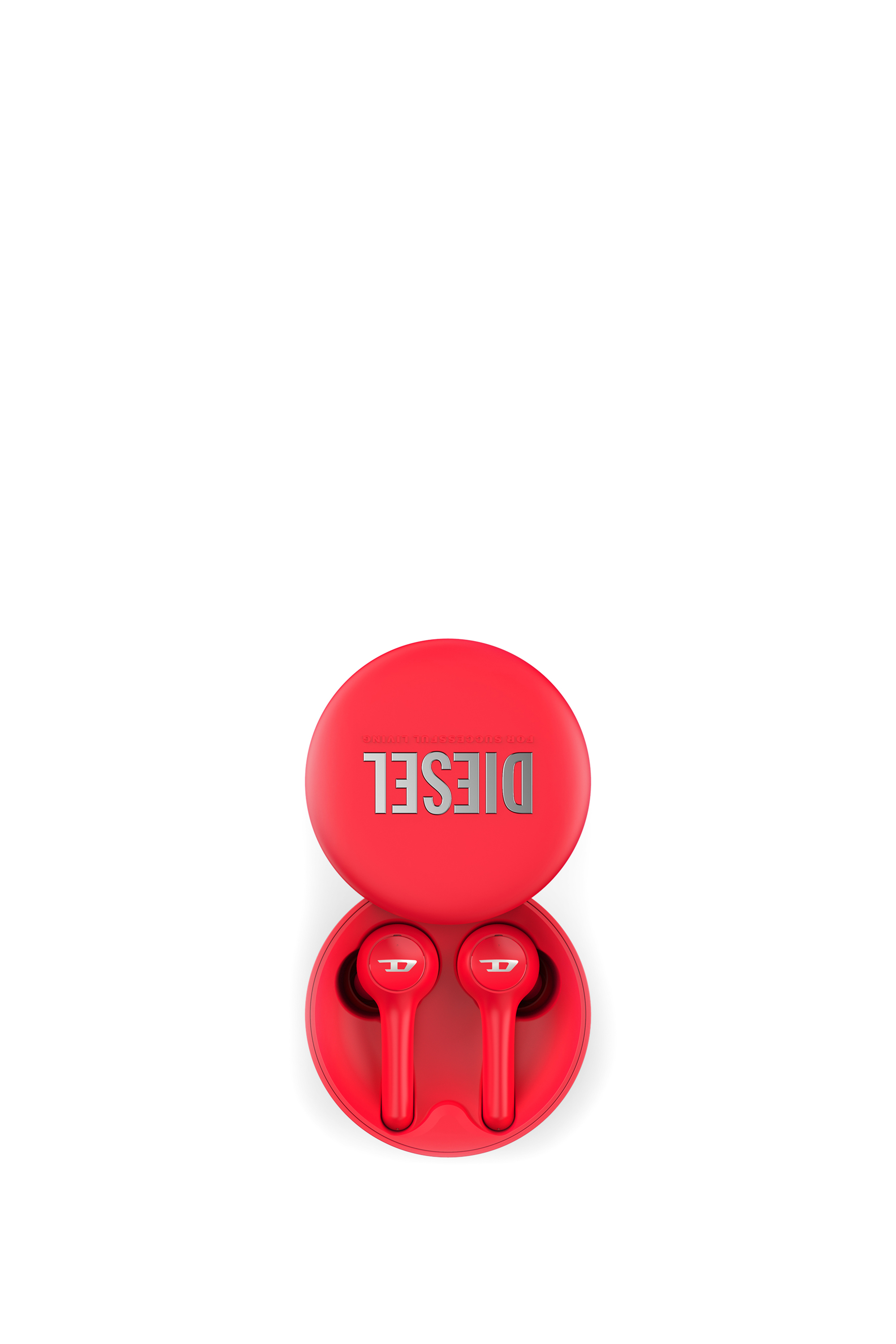 Diesel - 45476 TRUE WIRELESS, Unisex's Wireless Earbuds in Red - 1