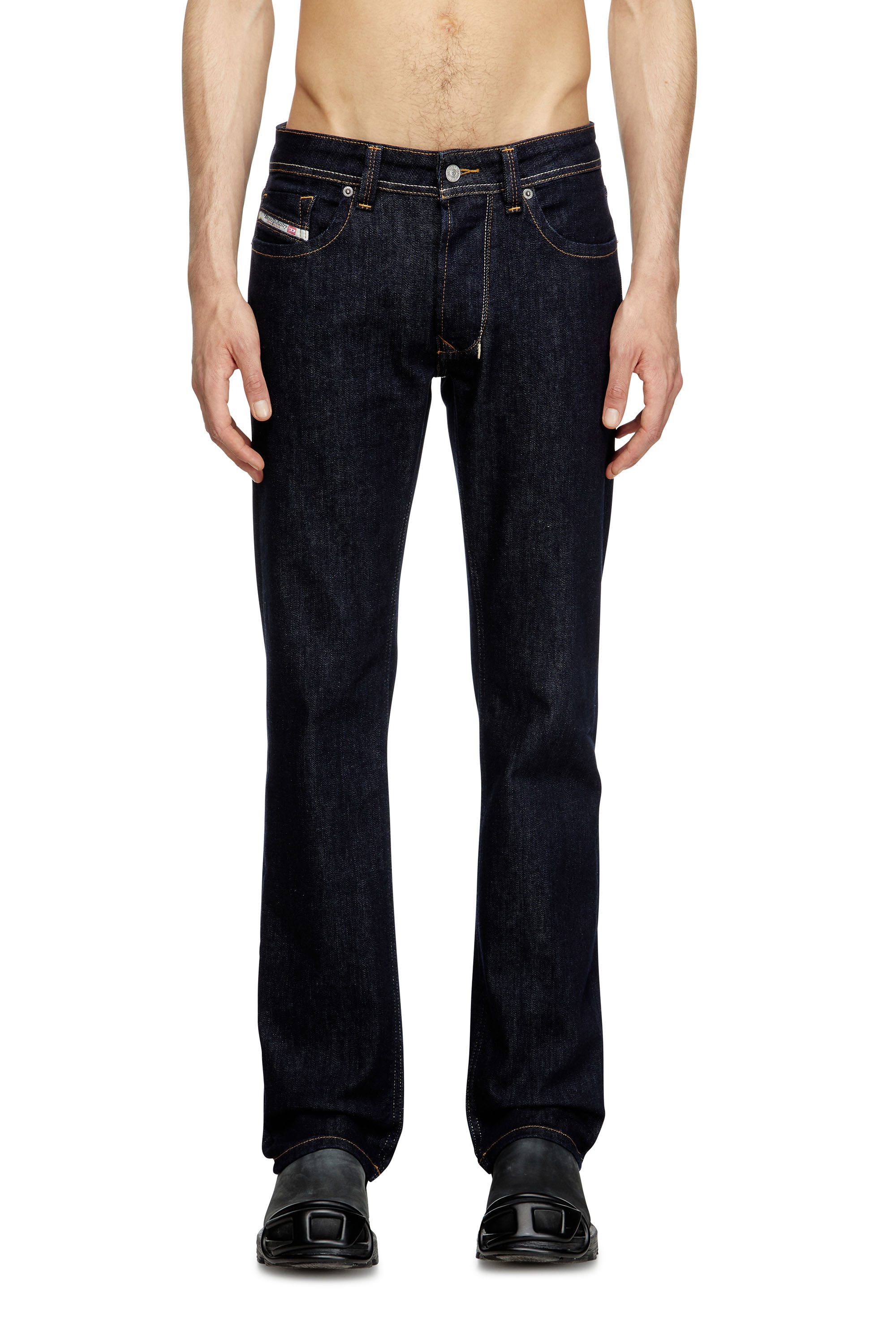 Diesel - Man's Regular Jeans 1985 Larkee 0DBEJ, Dark Blue - 3
